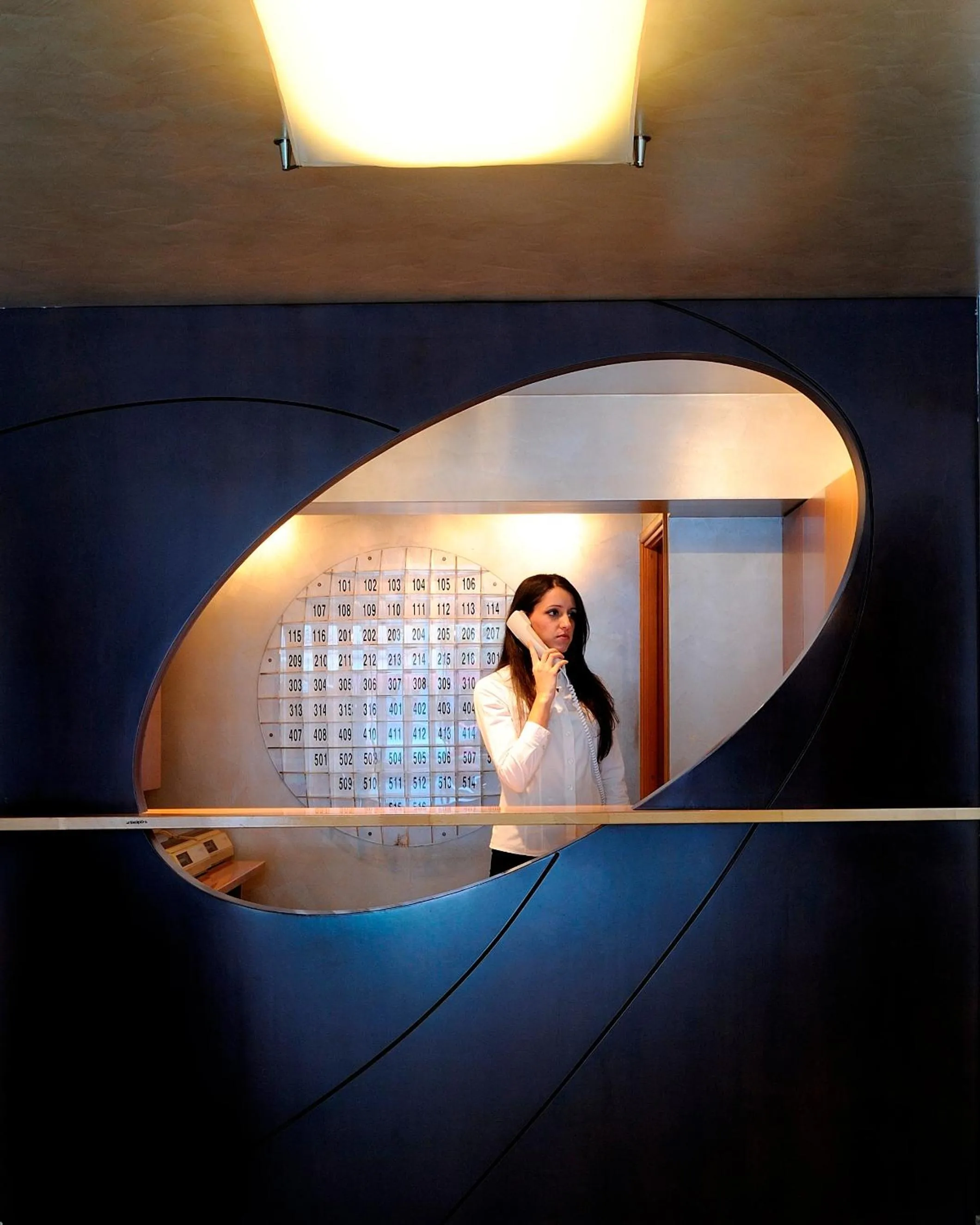 Lobby or reception in Maniatis Hotel