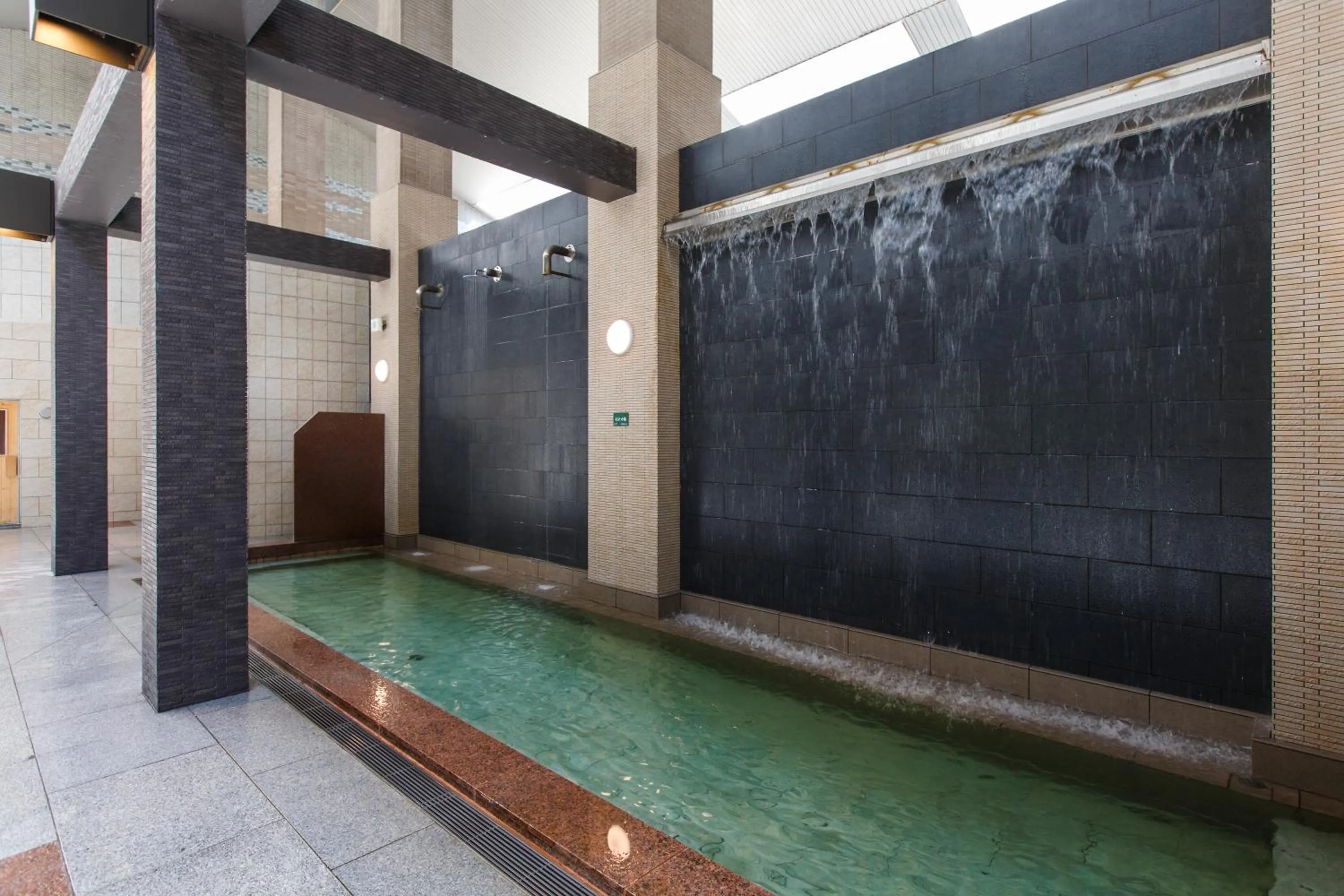 Hot Spring Bath in Midorinokaze Resort Kitayuzawa