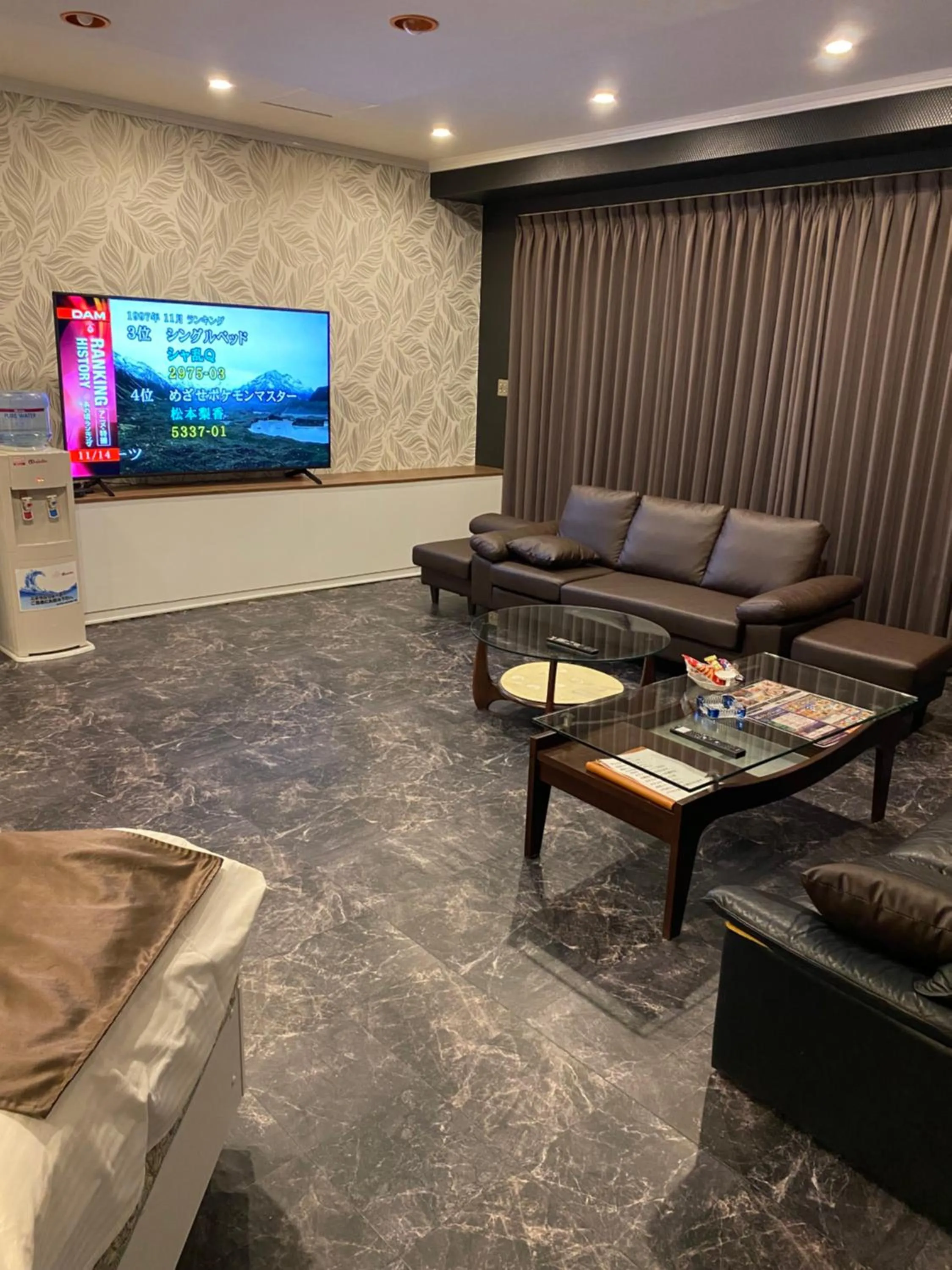 Seating area in Hotel Xenia Takinoyashiro