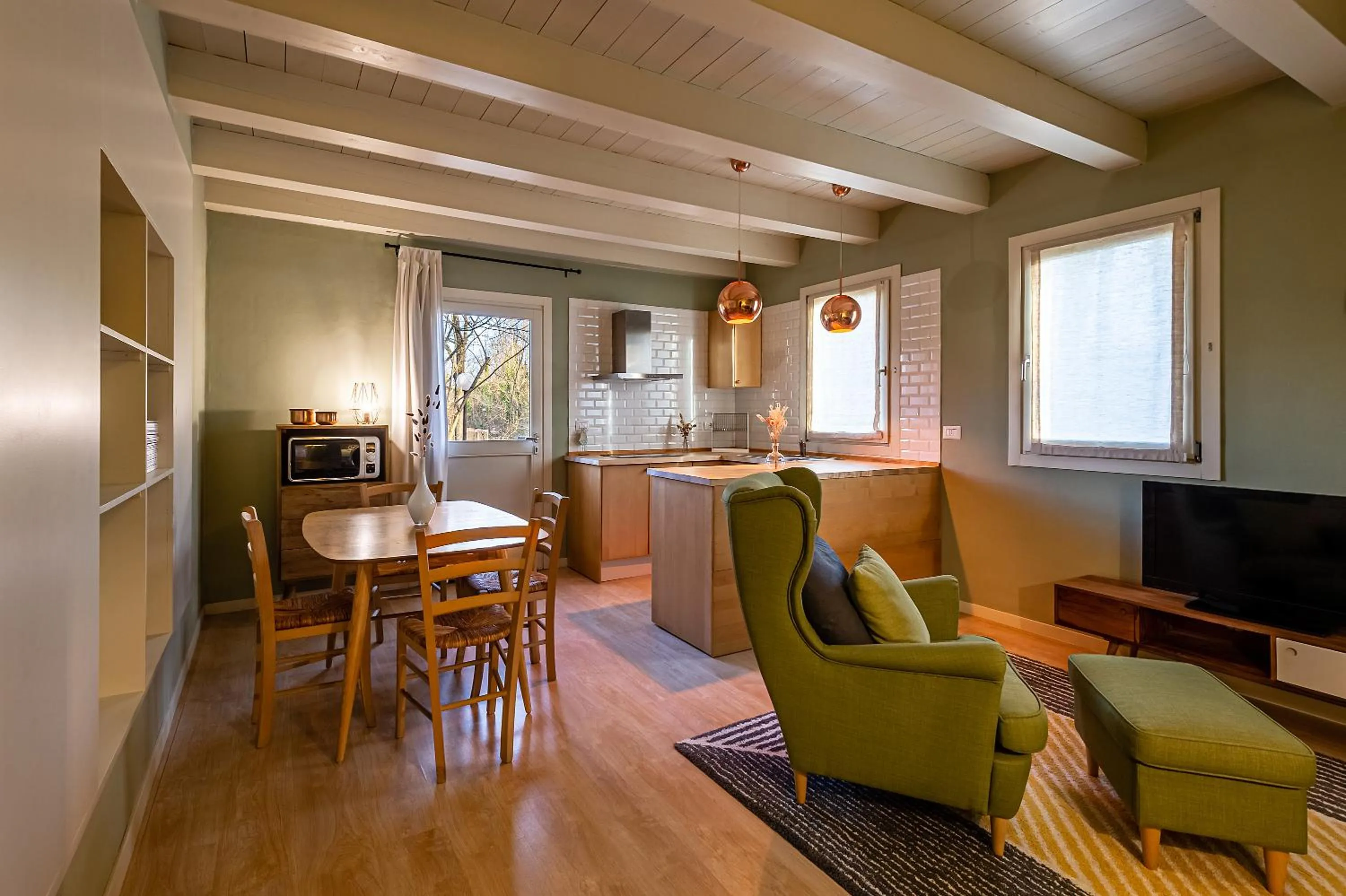 Living room in Fiori e Frutti Agriresort