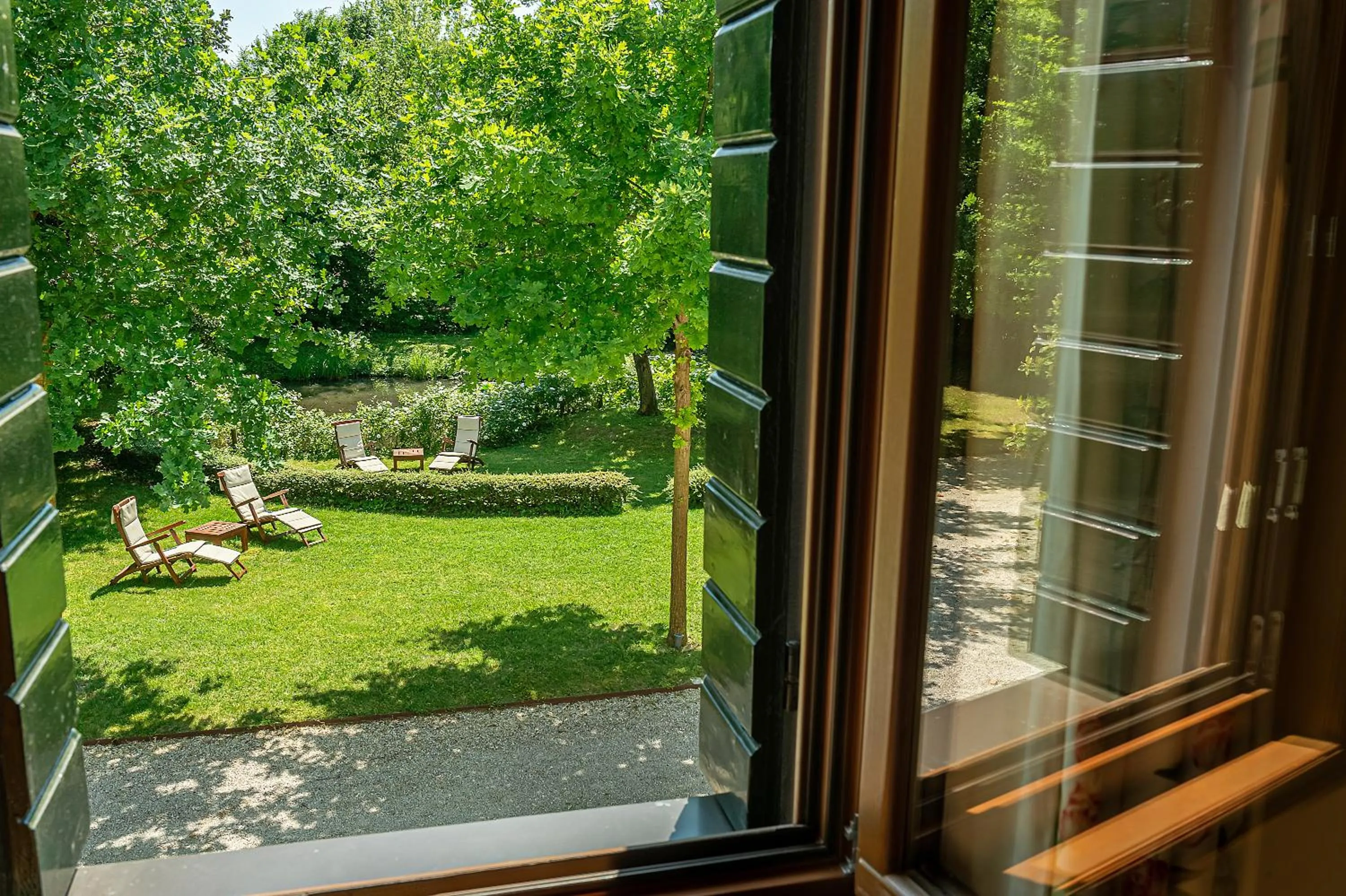 Garden view in Fiori e Frutti Agriresort