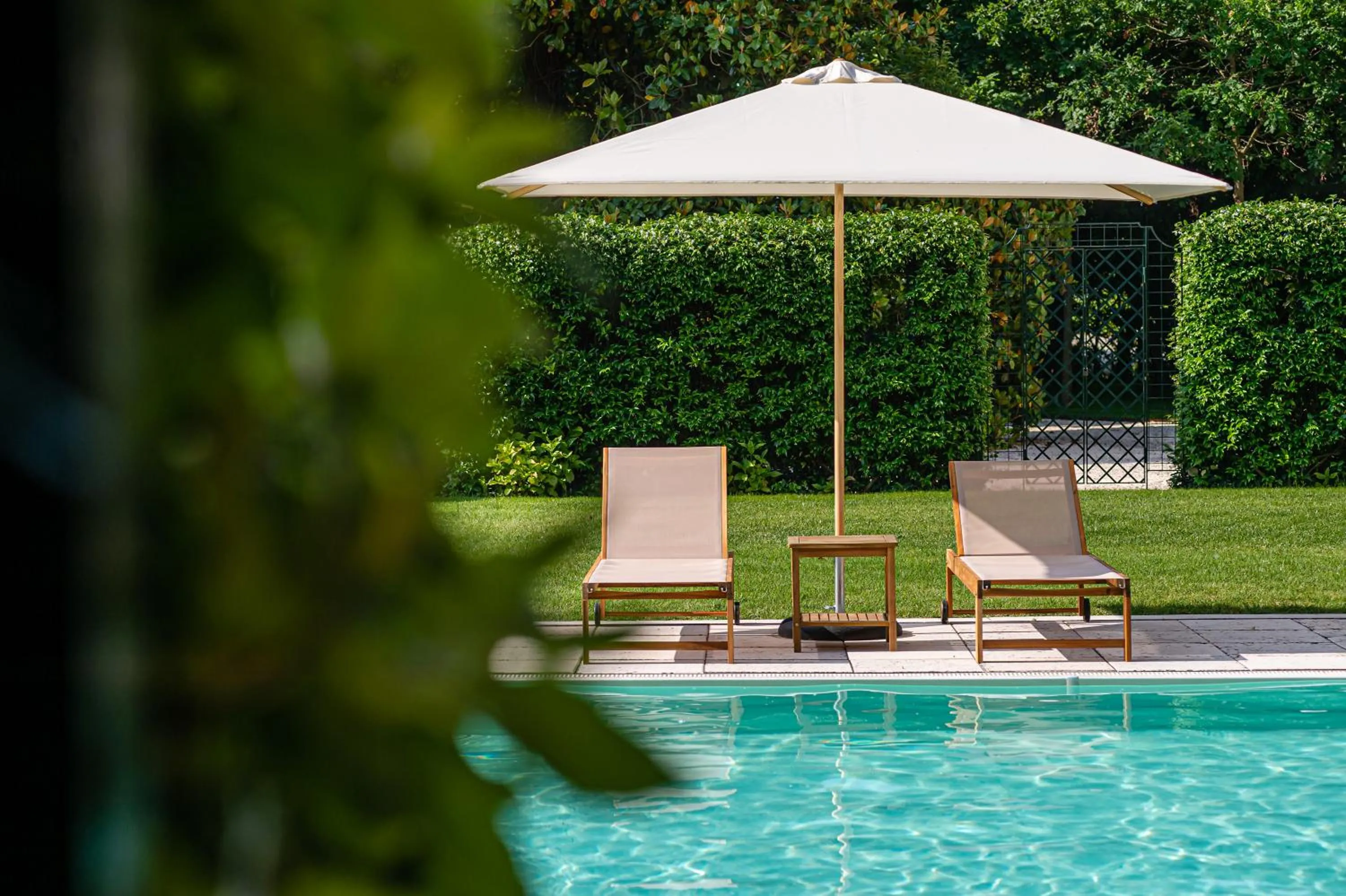 Pool view in Fiori e Frutti Agriresort