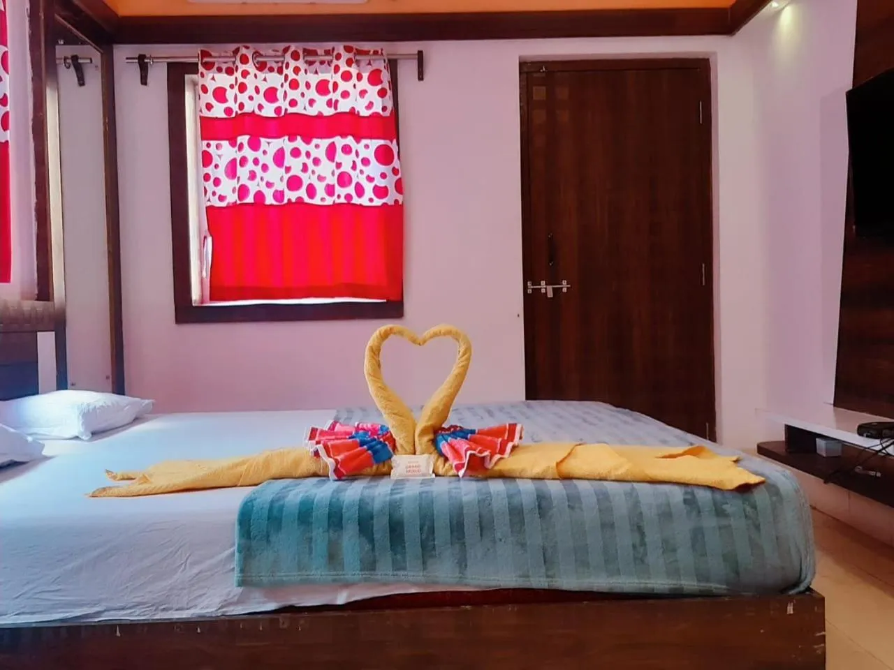 Bed in Hotel Grand Murud janjira