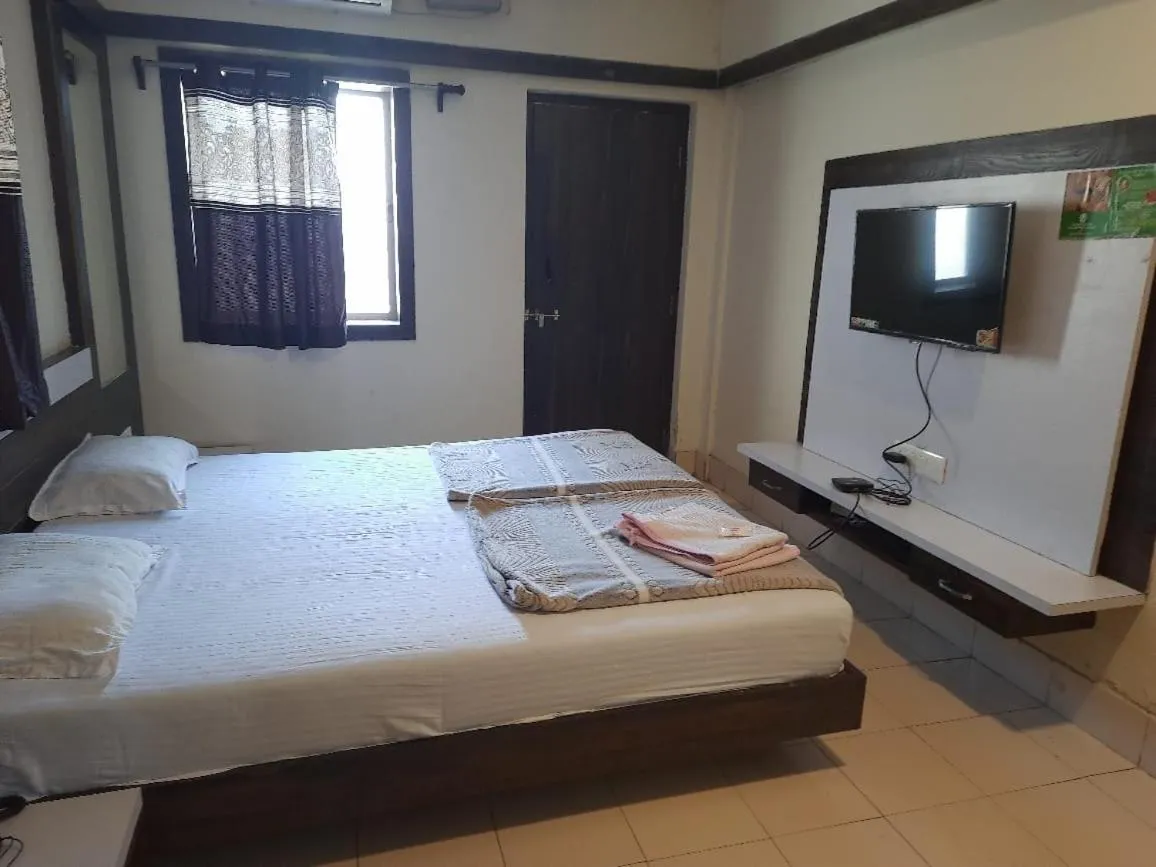 Bed in Hotel Grand Murud janjira
