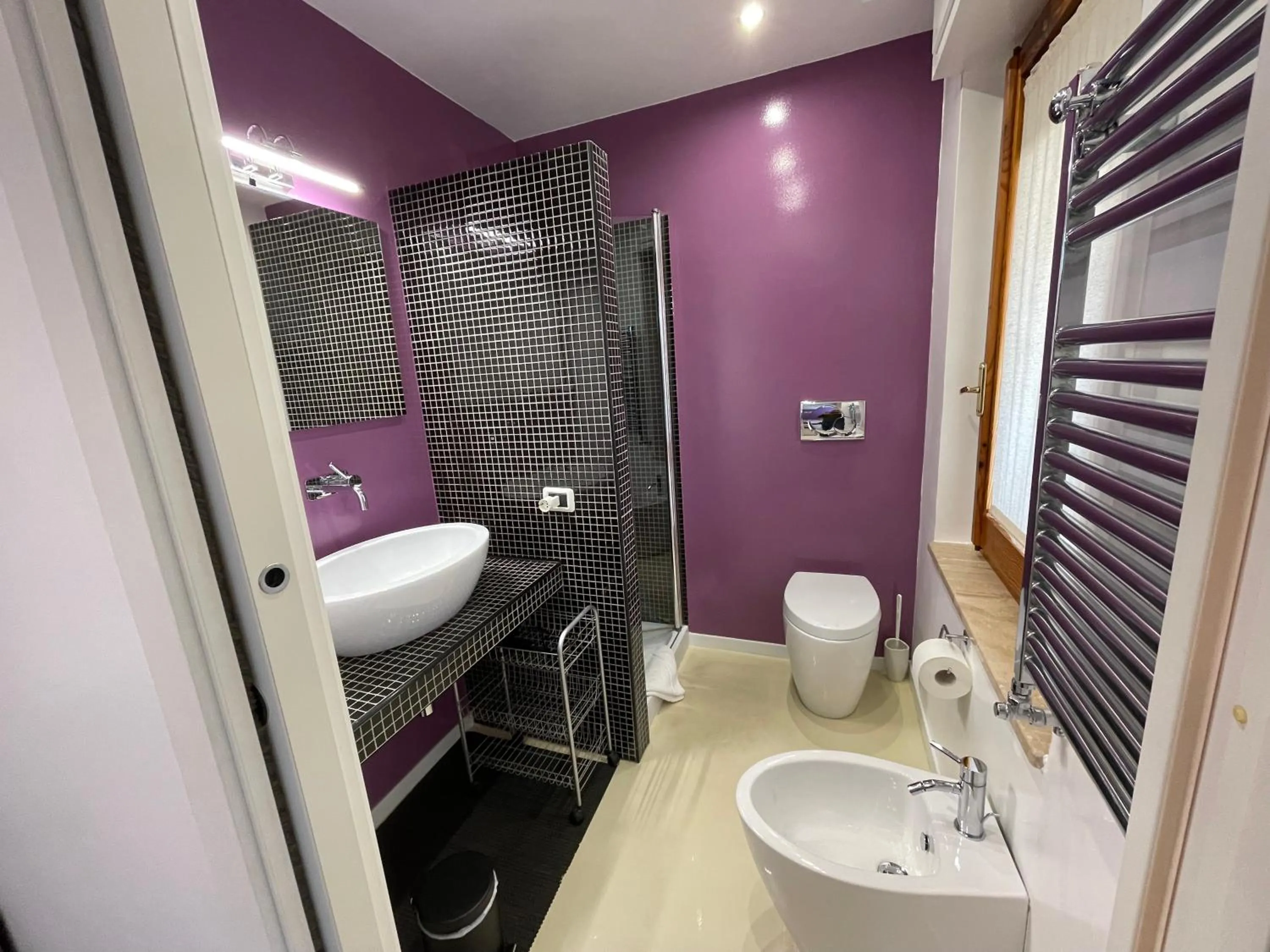Shower in B&B Elia's