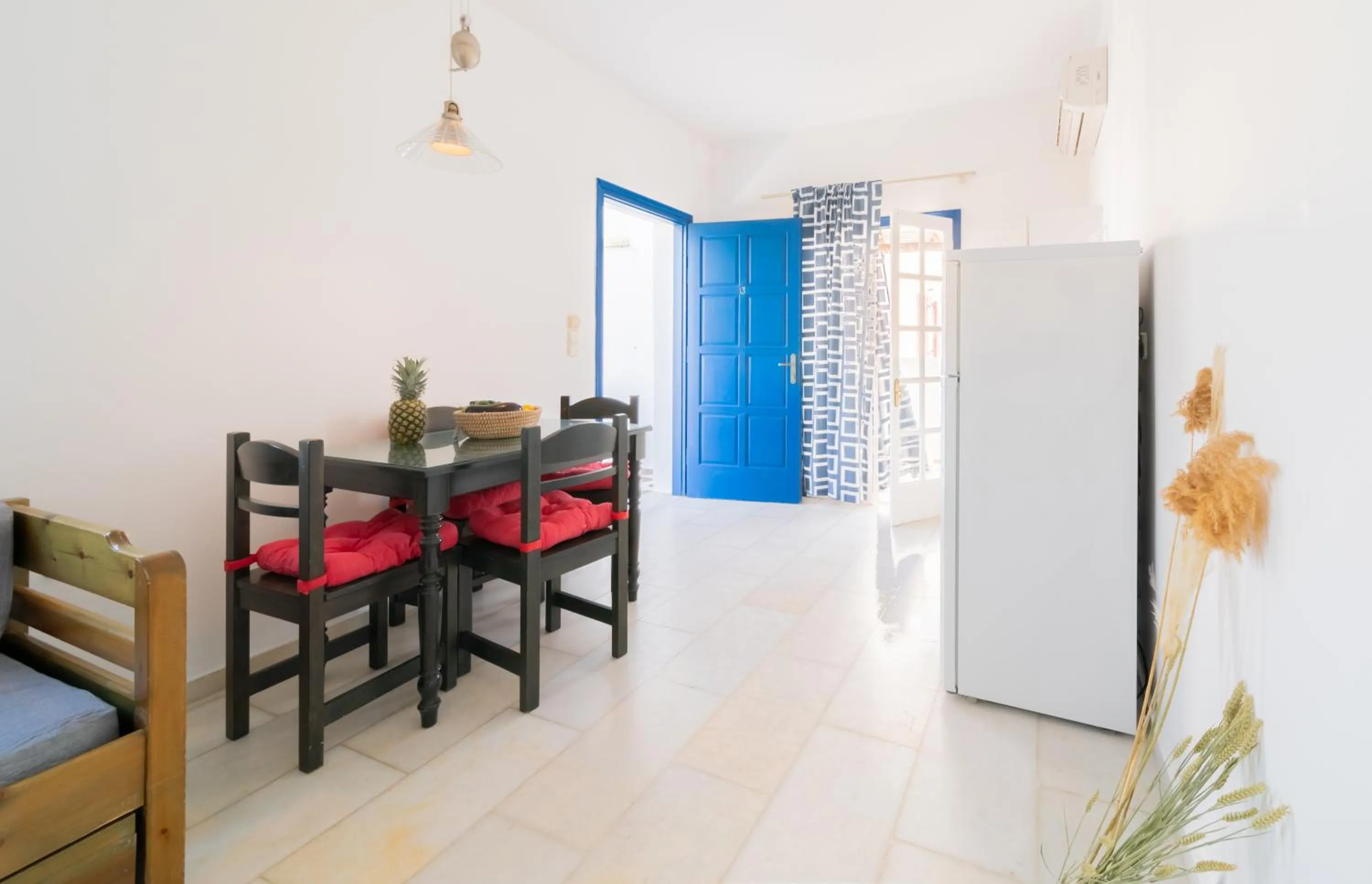 Kitchen or kitchenette in Antonina Hotel