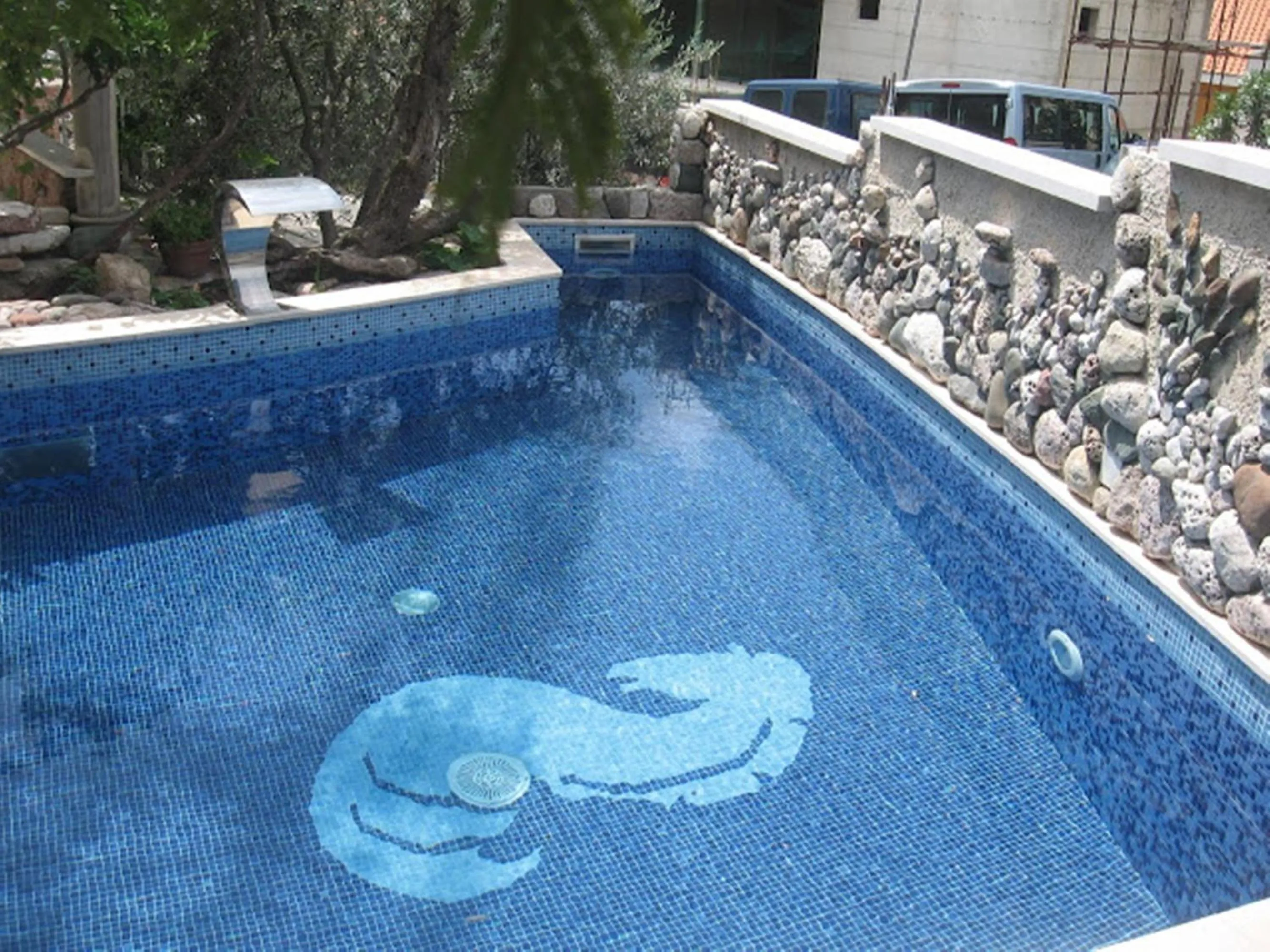 Swimming pool in Apartments and Rooms Levantin Inn