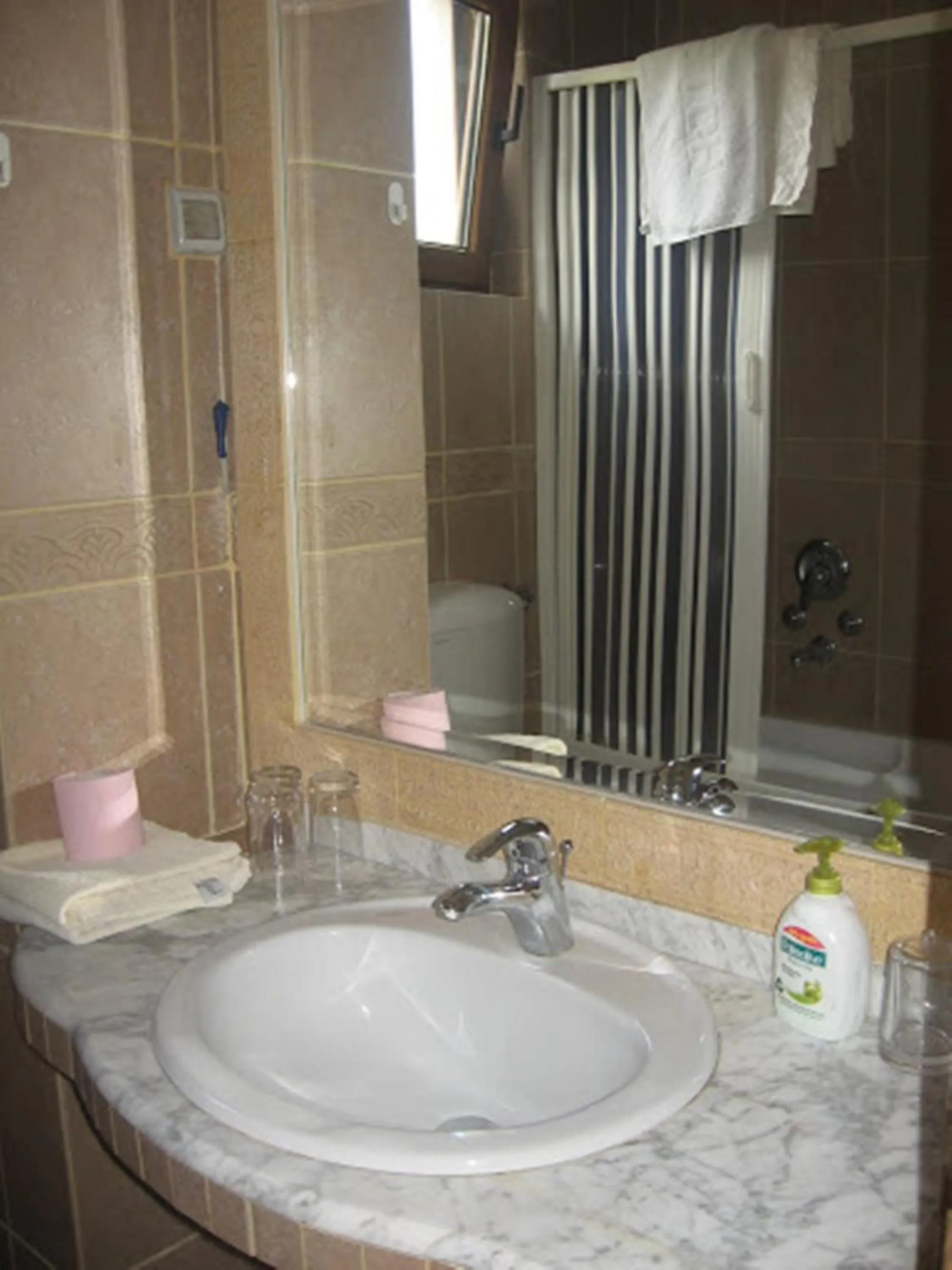 Bathroom in Apartments and Rooms Levantin Inn