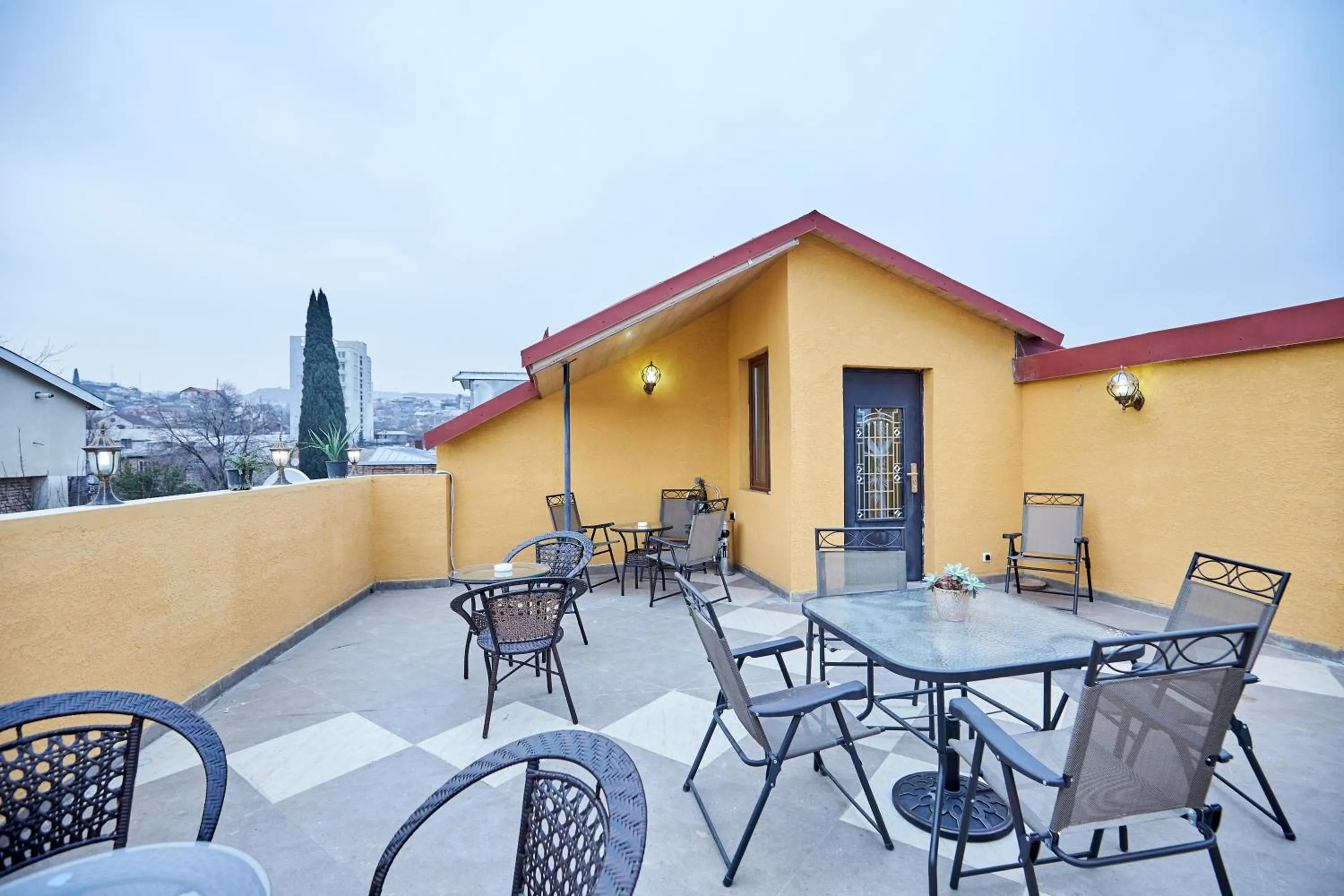 Patio in Hotel Diadema