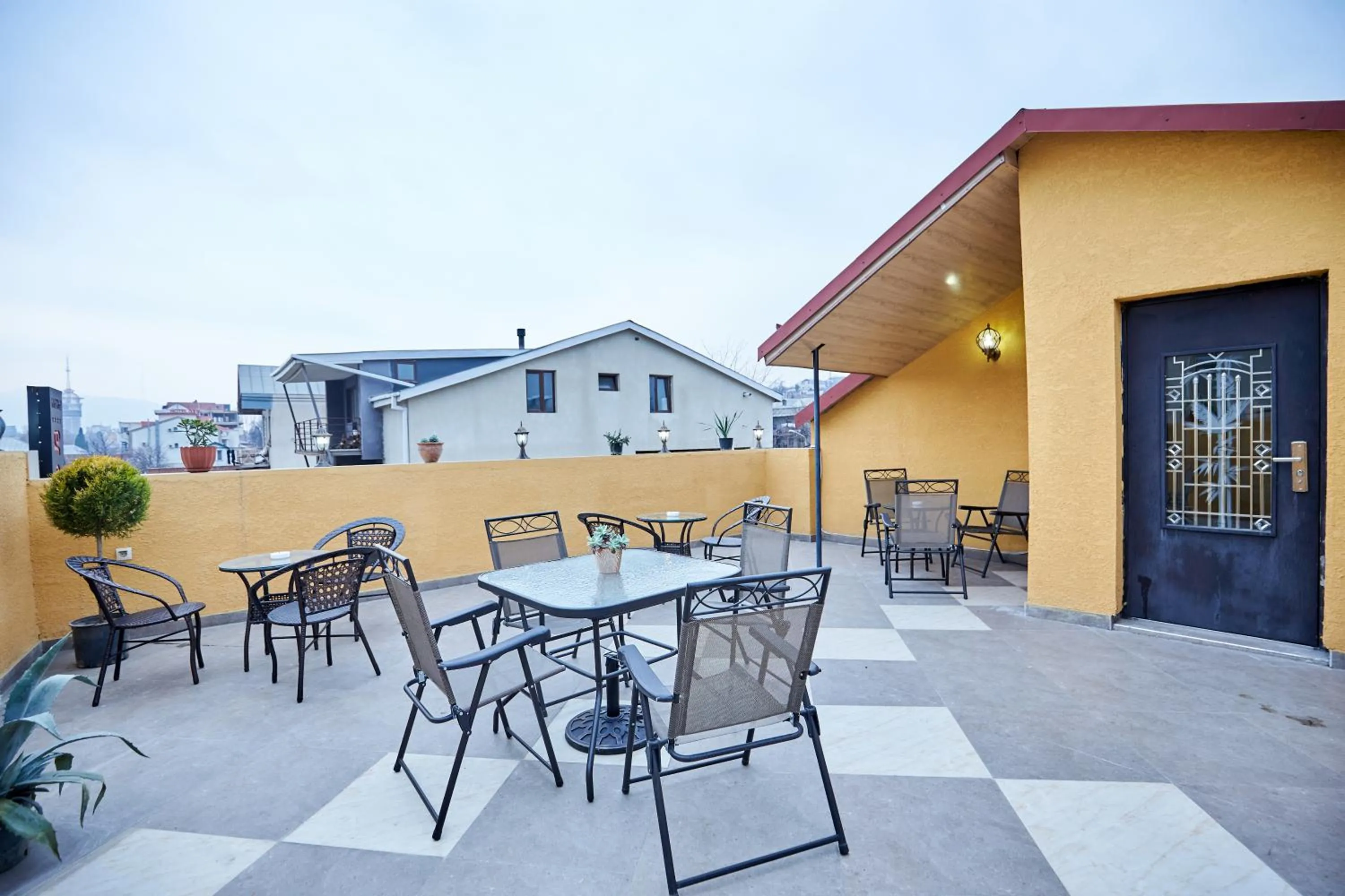 Patio in Hotel Diadema