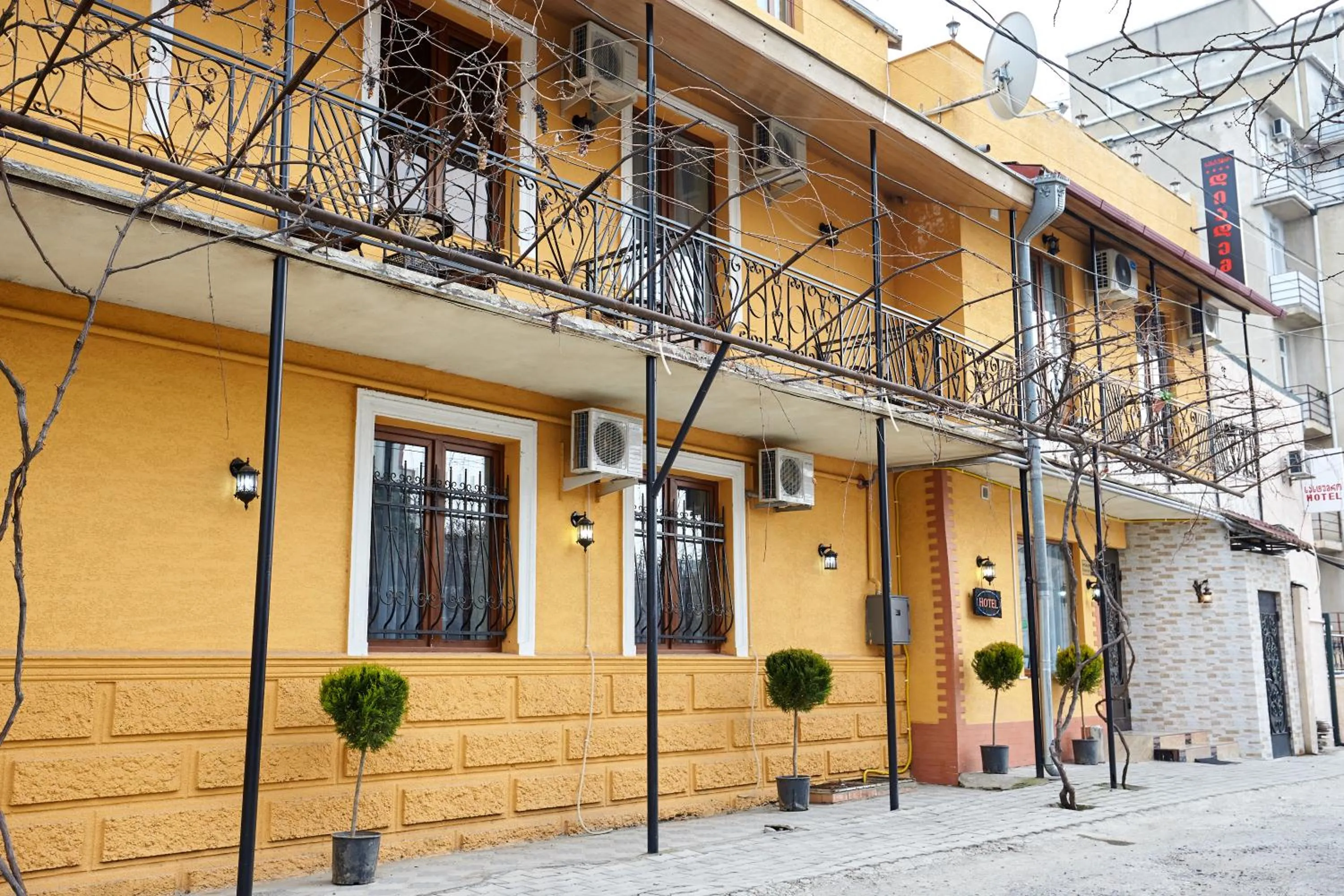 Facade/entrance in Hotel Diadema
