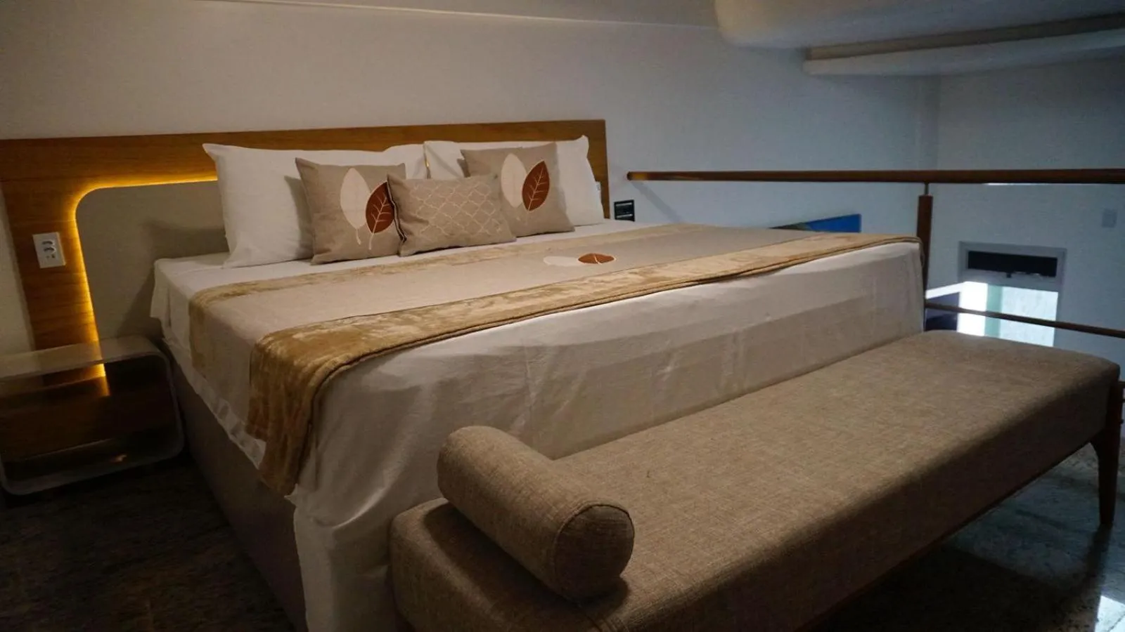 Bed in Hotel Riviera D Amazonia Belem Ananindeua