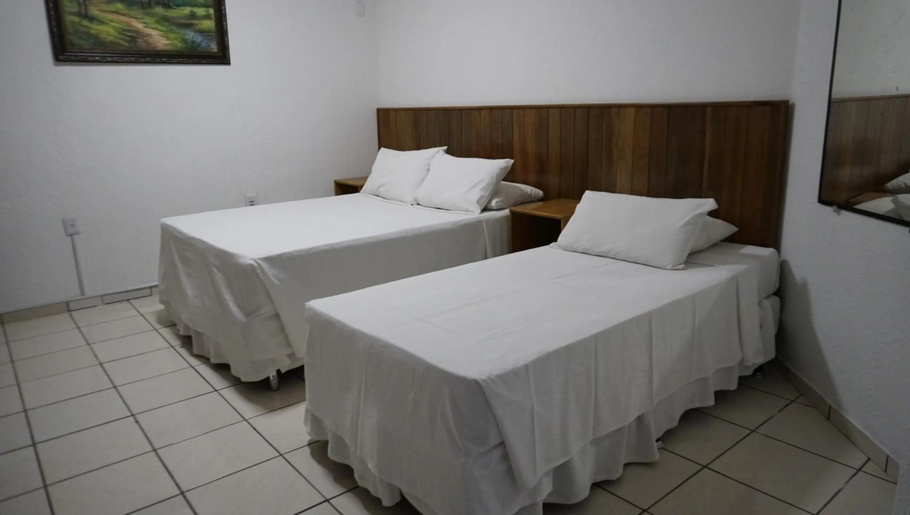 Bed in Hotel Riviera D Amazonia Belem Ananindeua