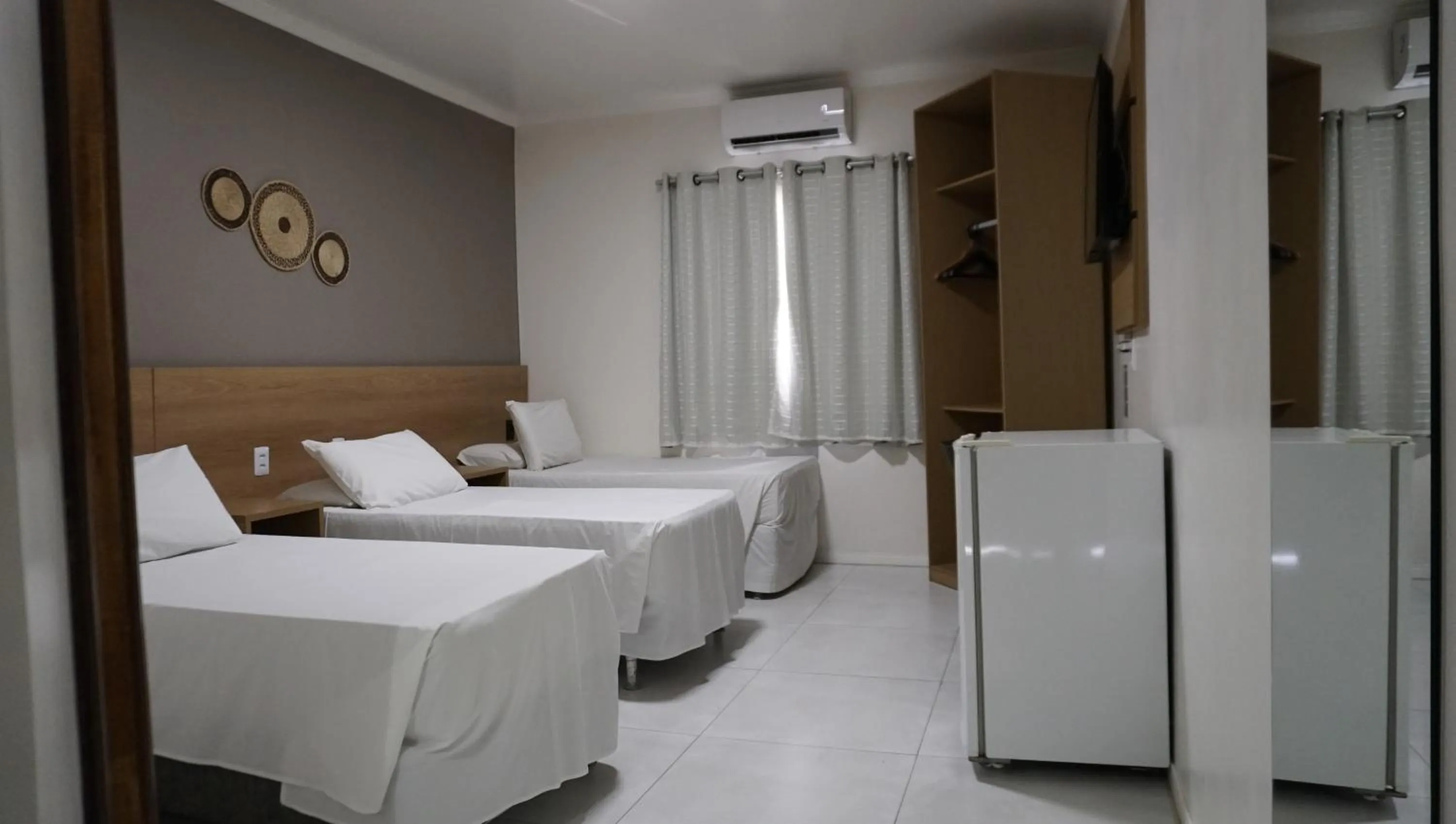 Bed in Hotel Riviera D Amazonia Belem Ananindeua