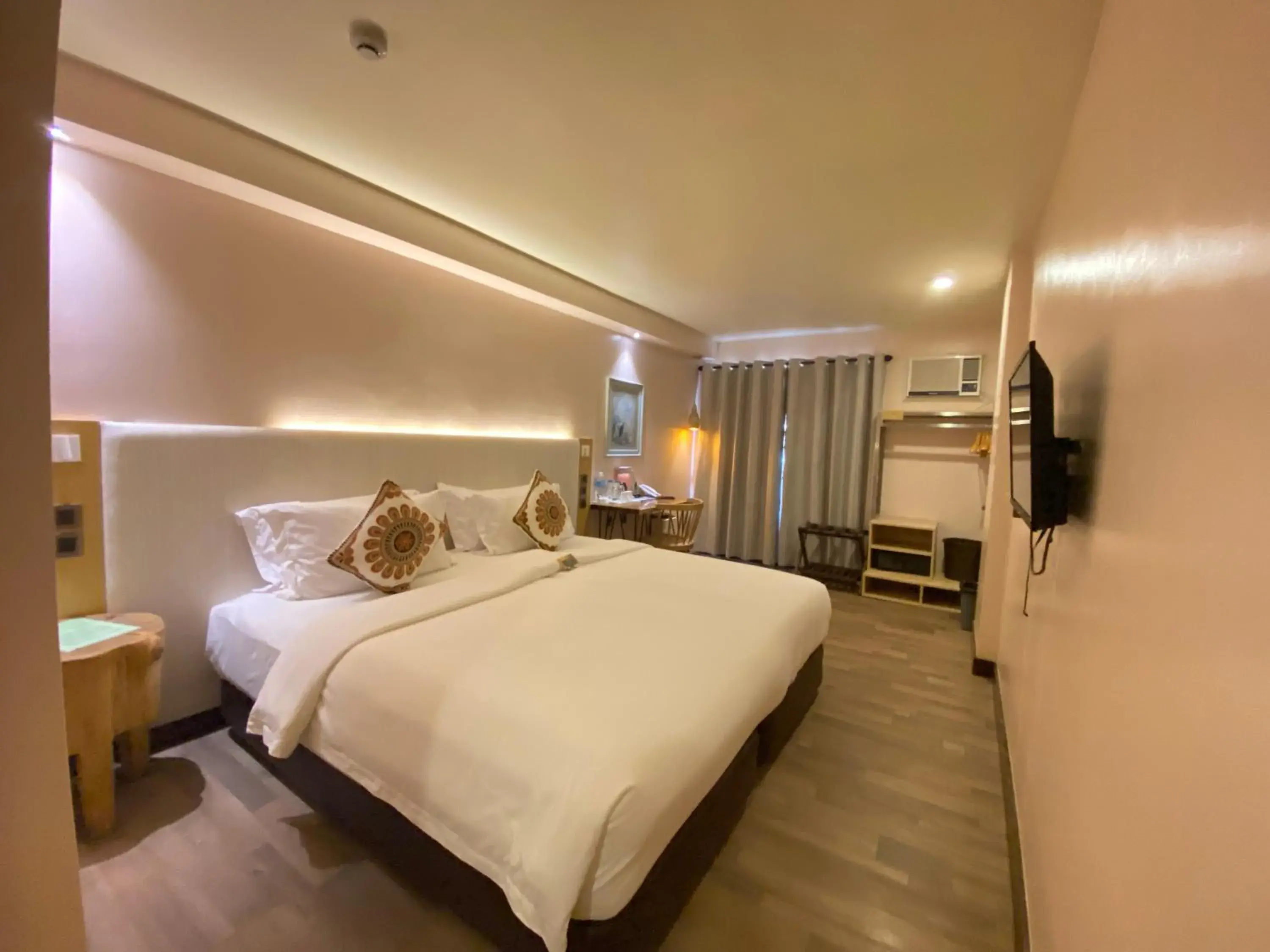 Bed in Cuna Hotel Bed in Cuna Hotel