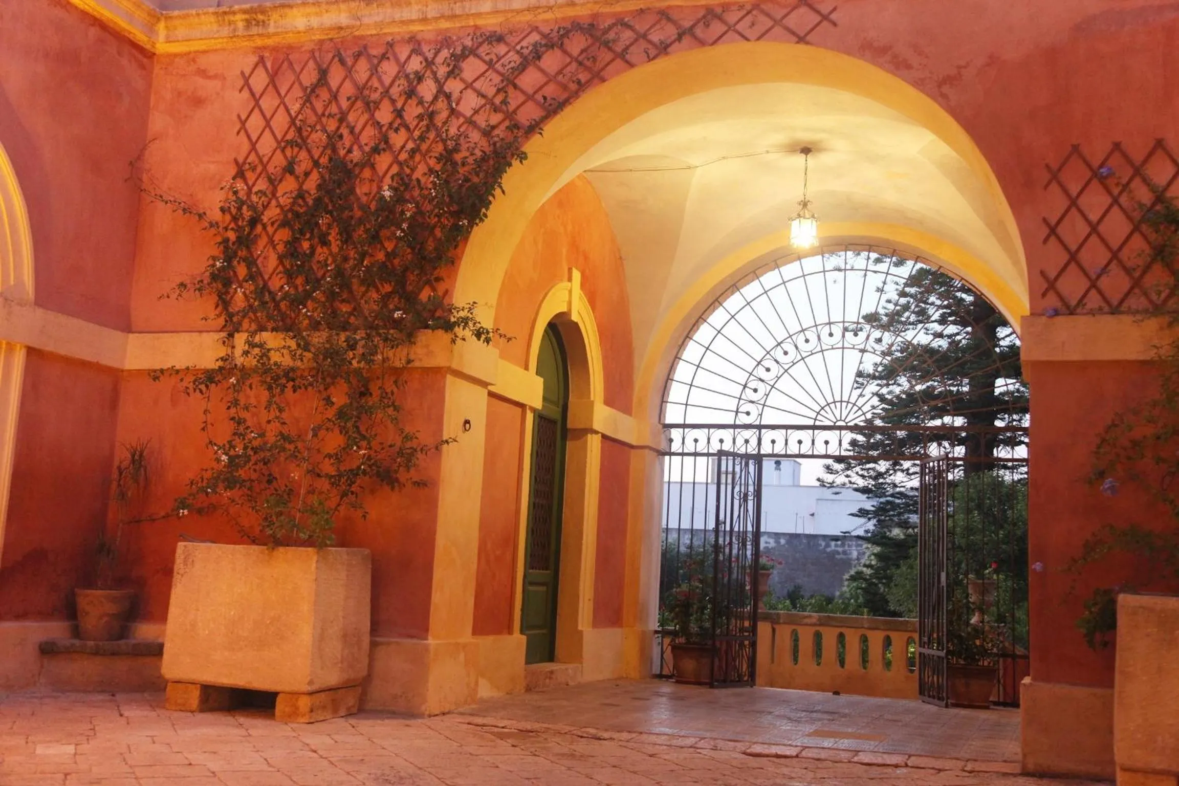 Decorative detail in Palazzo Laura