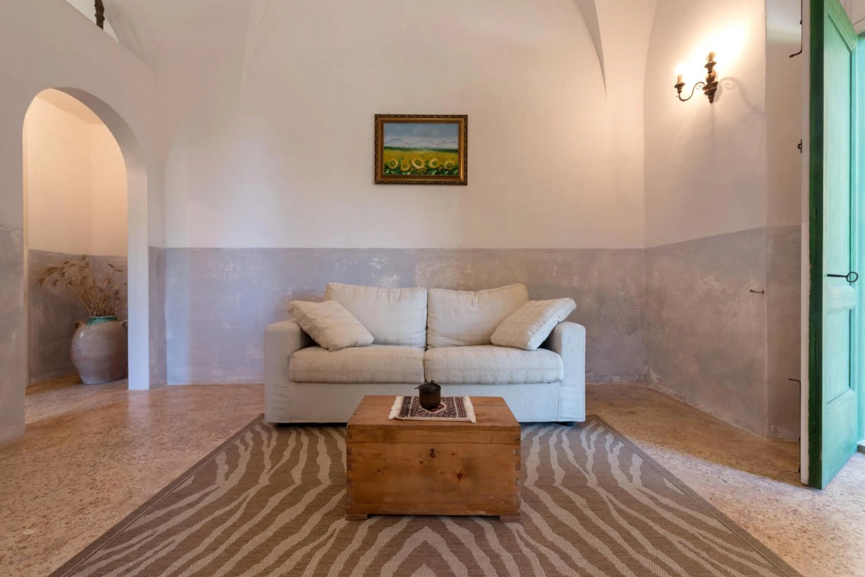 Living room in Palazzo Laura