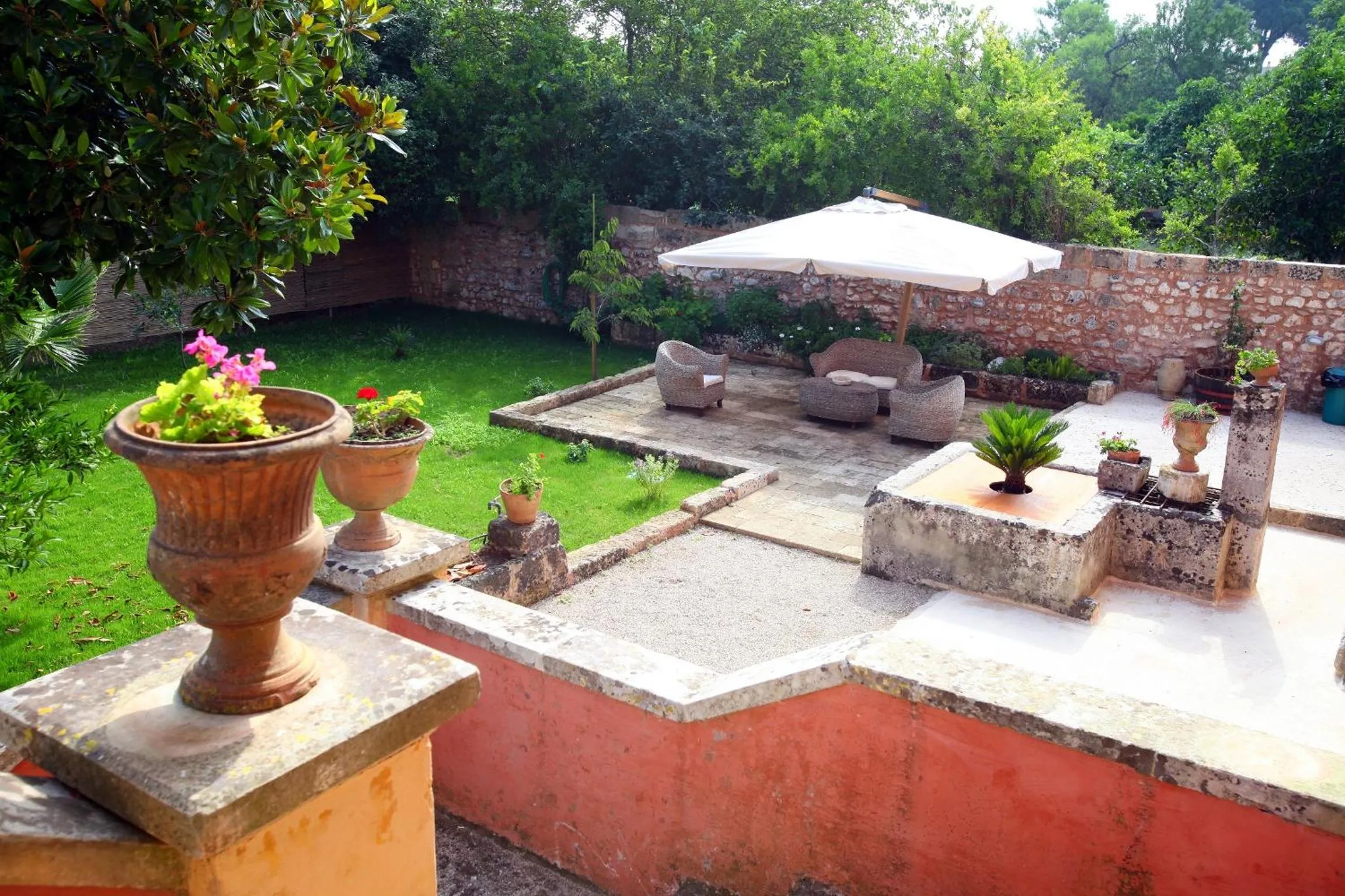 Garden in Palazzo Laura