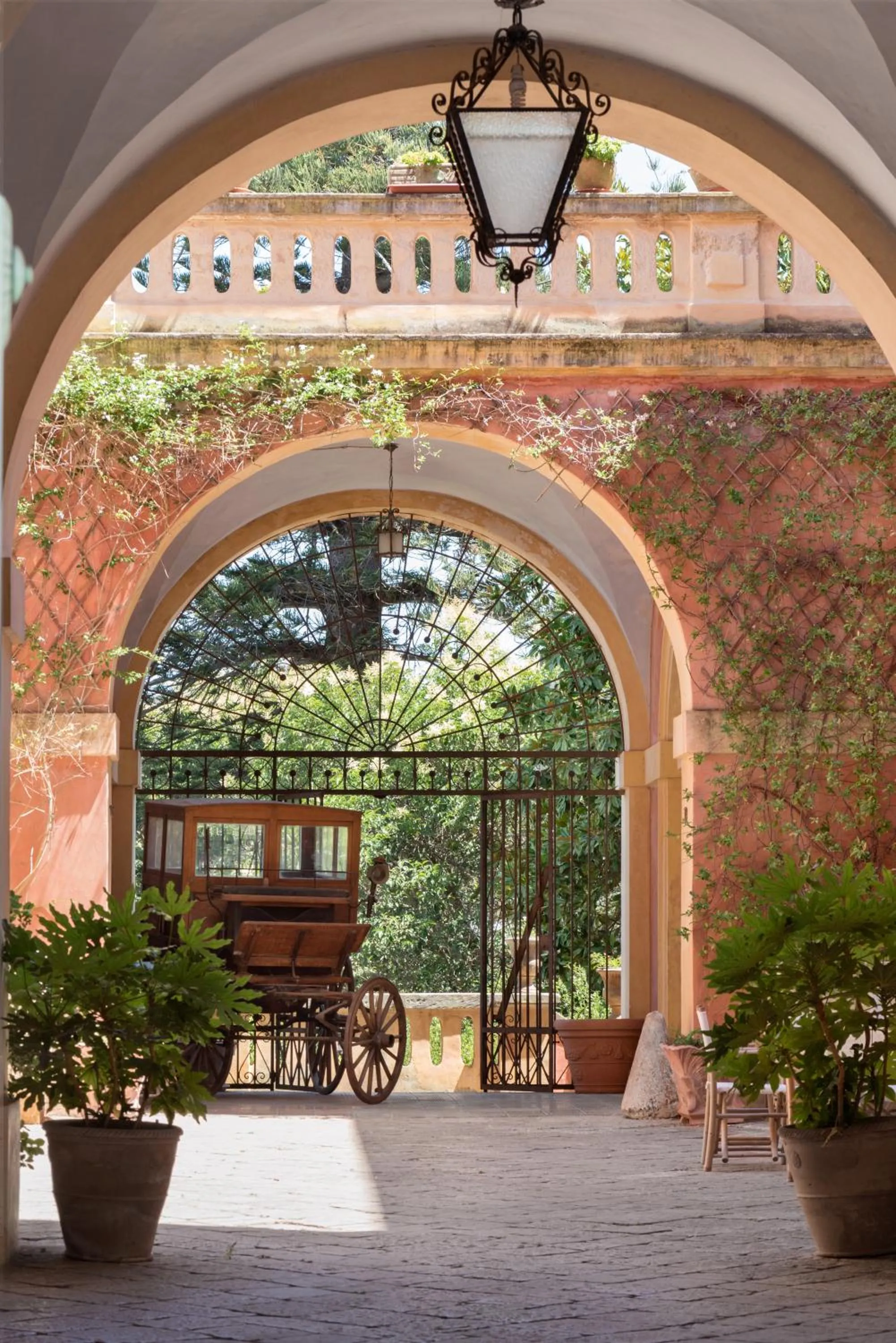 Patio in Palazzo Laura