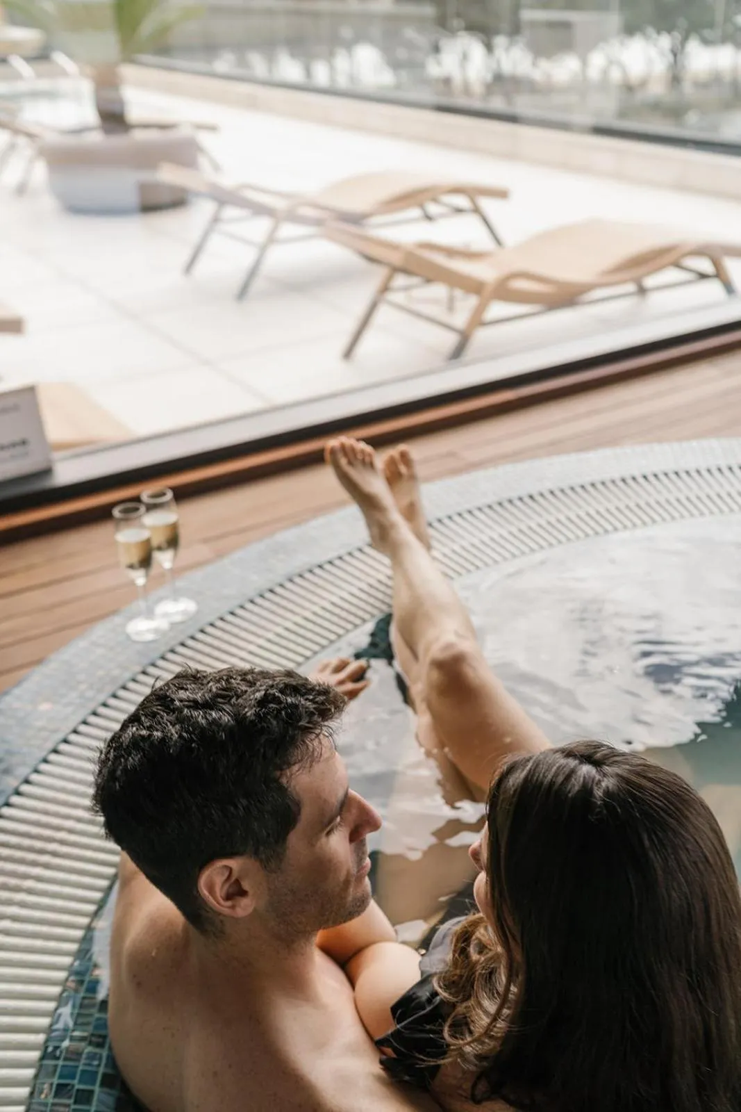 Hot Tub in Boutique Hotel Élke Spa Superior