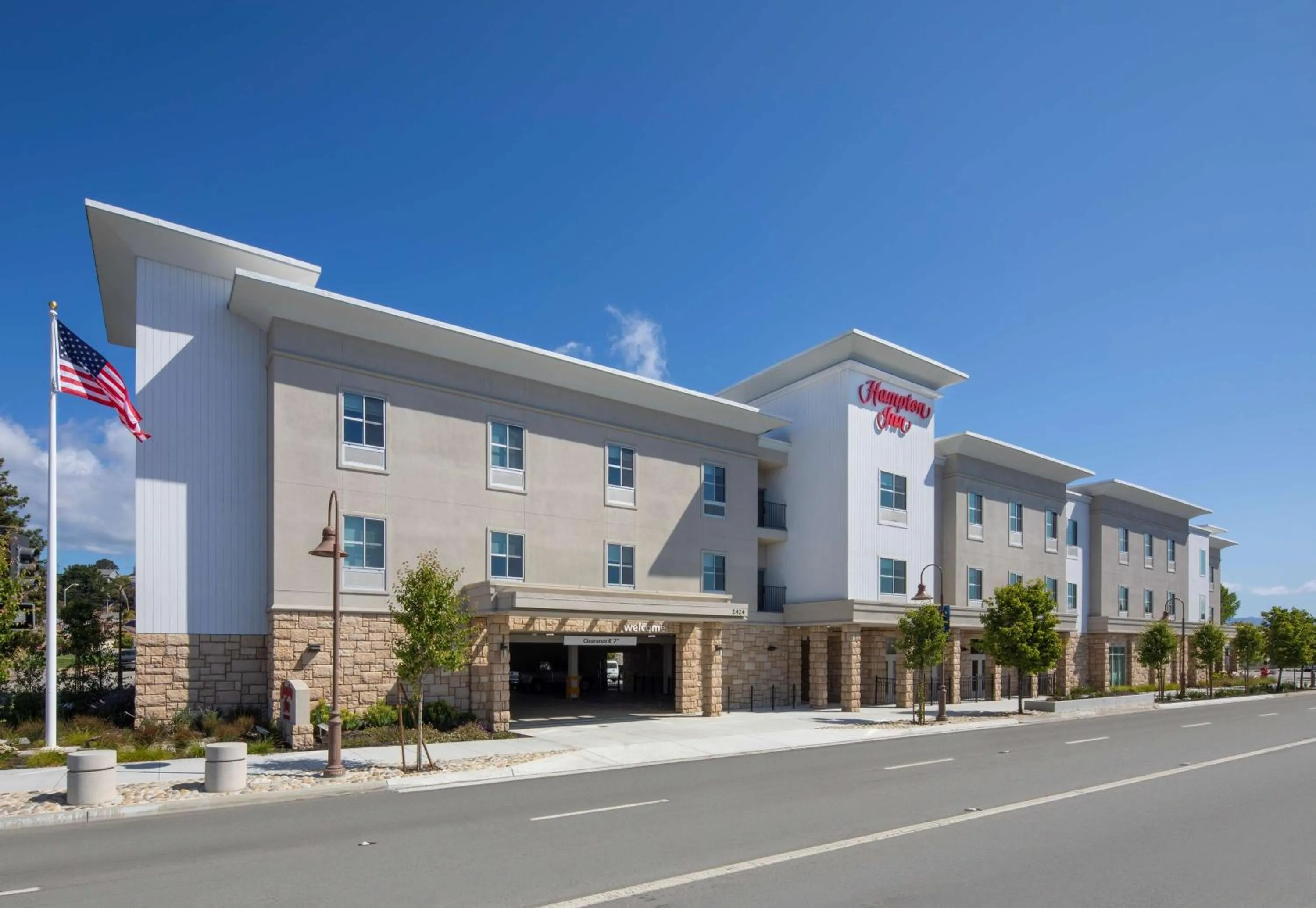 Property building in Hampton Inn Santa Cruz West, Ca