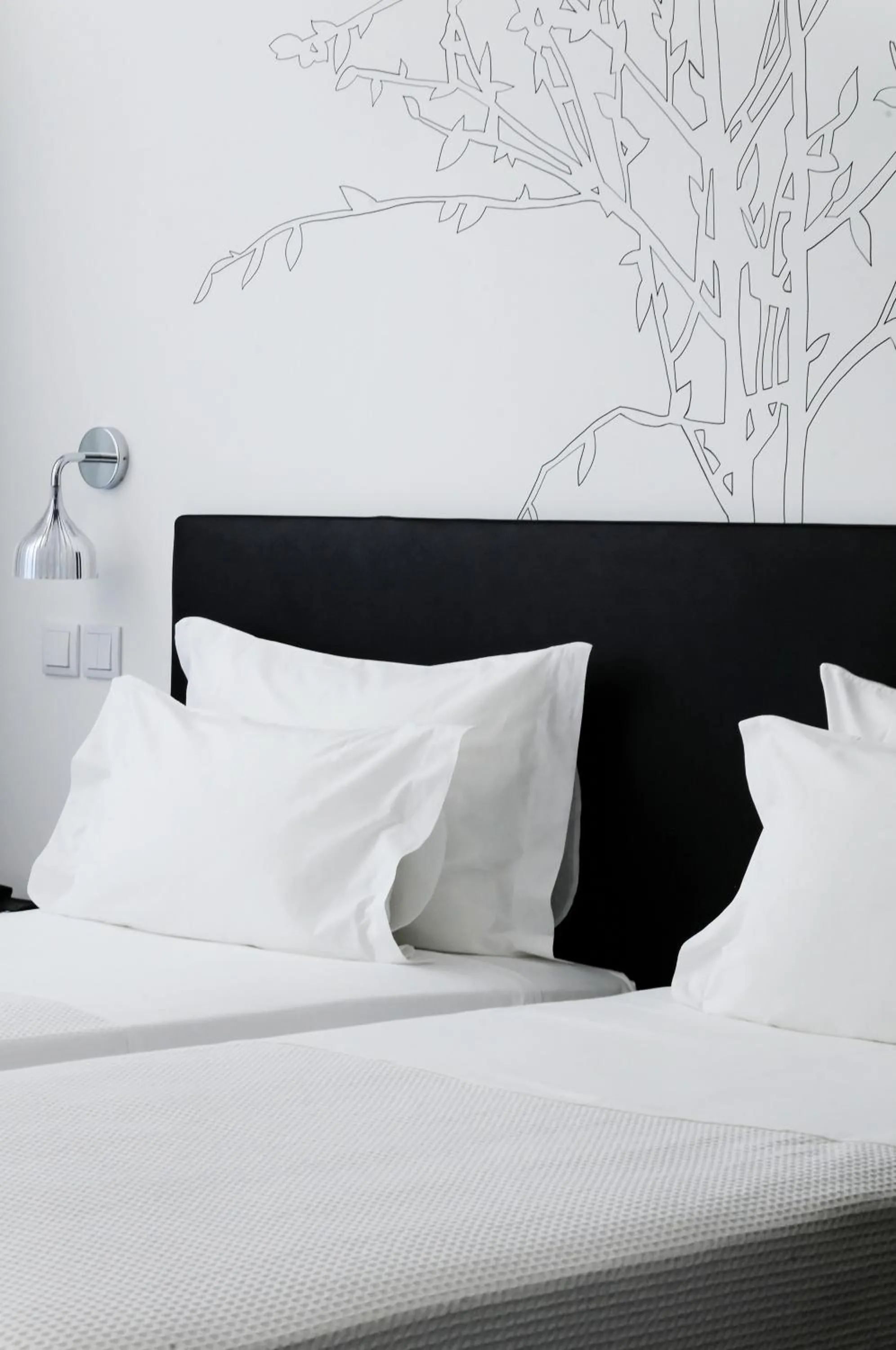 Decorative detail, Bed in Open Village Sports Hotel & Spa Club