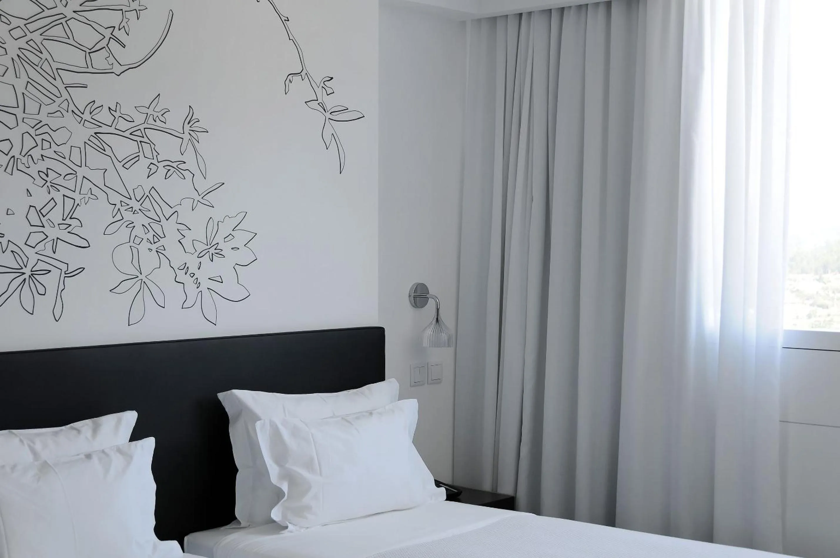 Bedroom, Bed in Open Village Sports Hotel & Spa Club