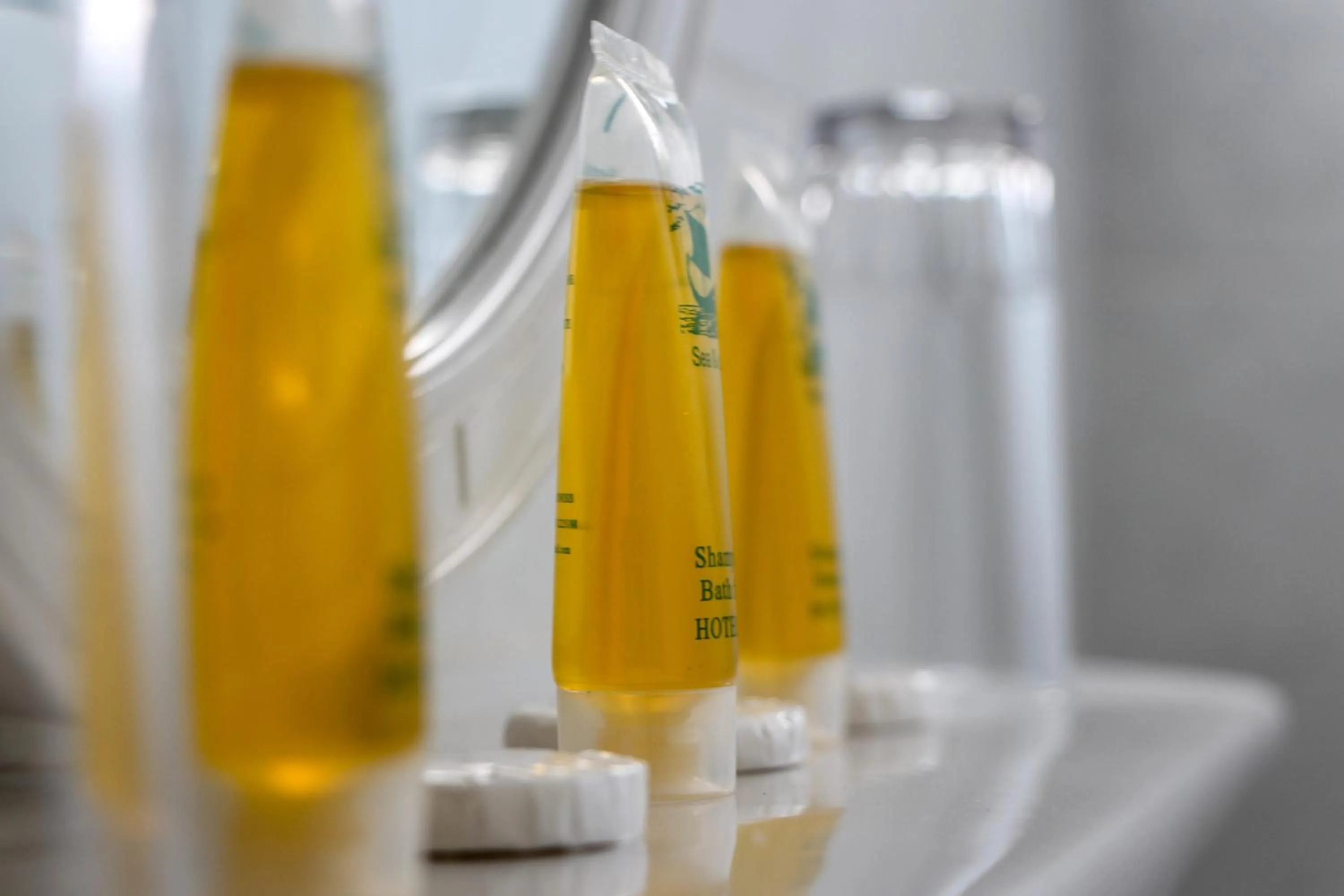 Bathroom in Mirtos Hotel