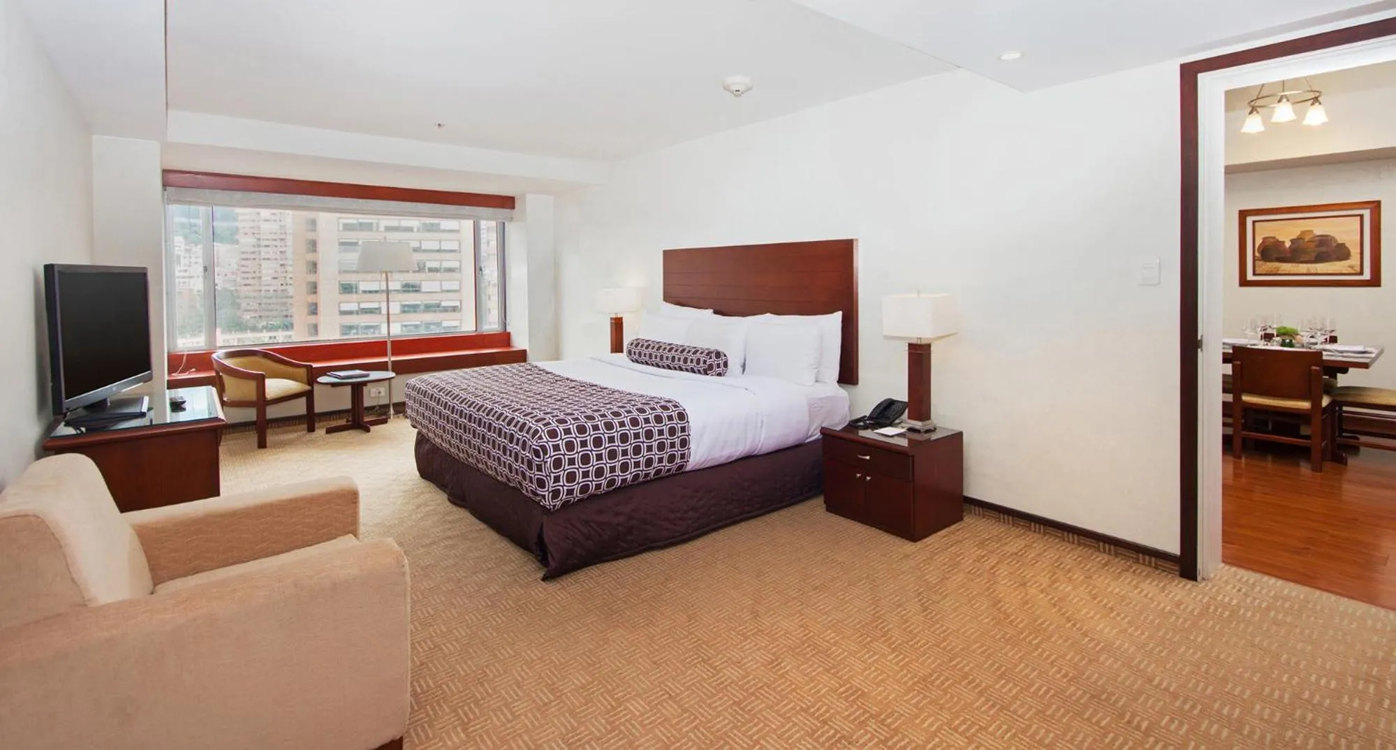 Bed in Tequendama Suites Bogota