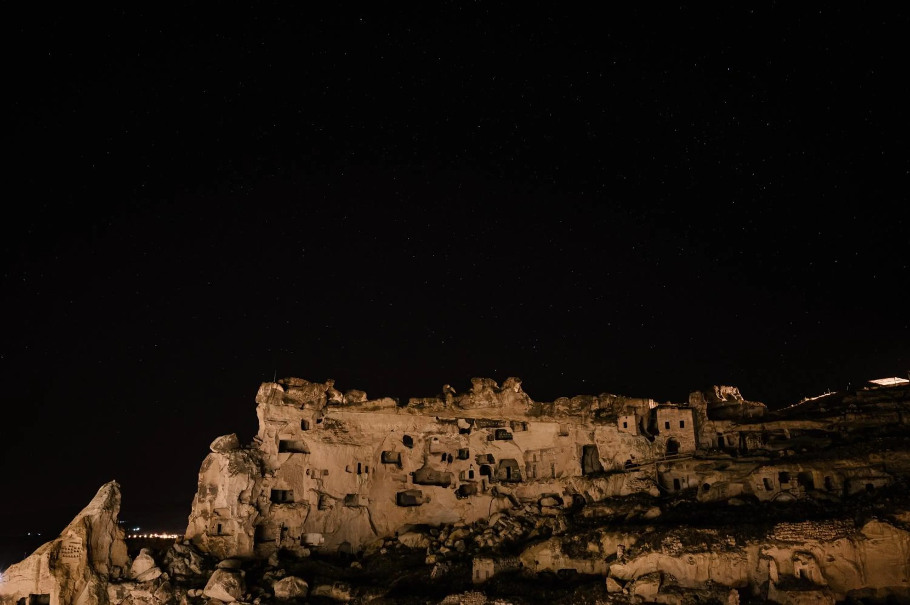 Night in Seki Cave Hotel