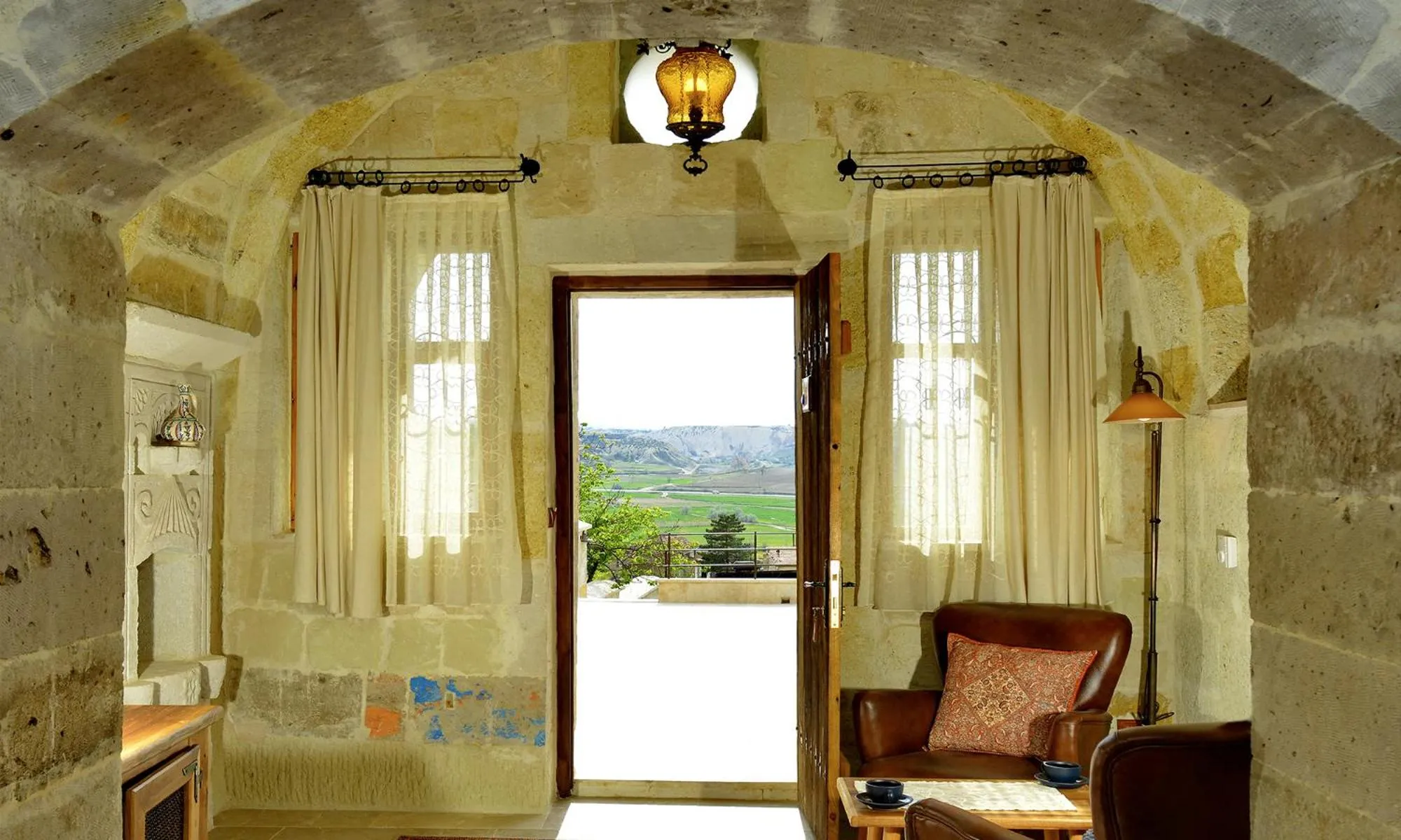 Natural landscape in Seki Cave Hotel