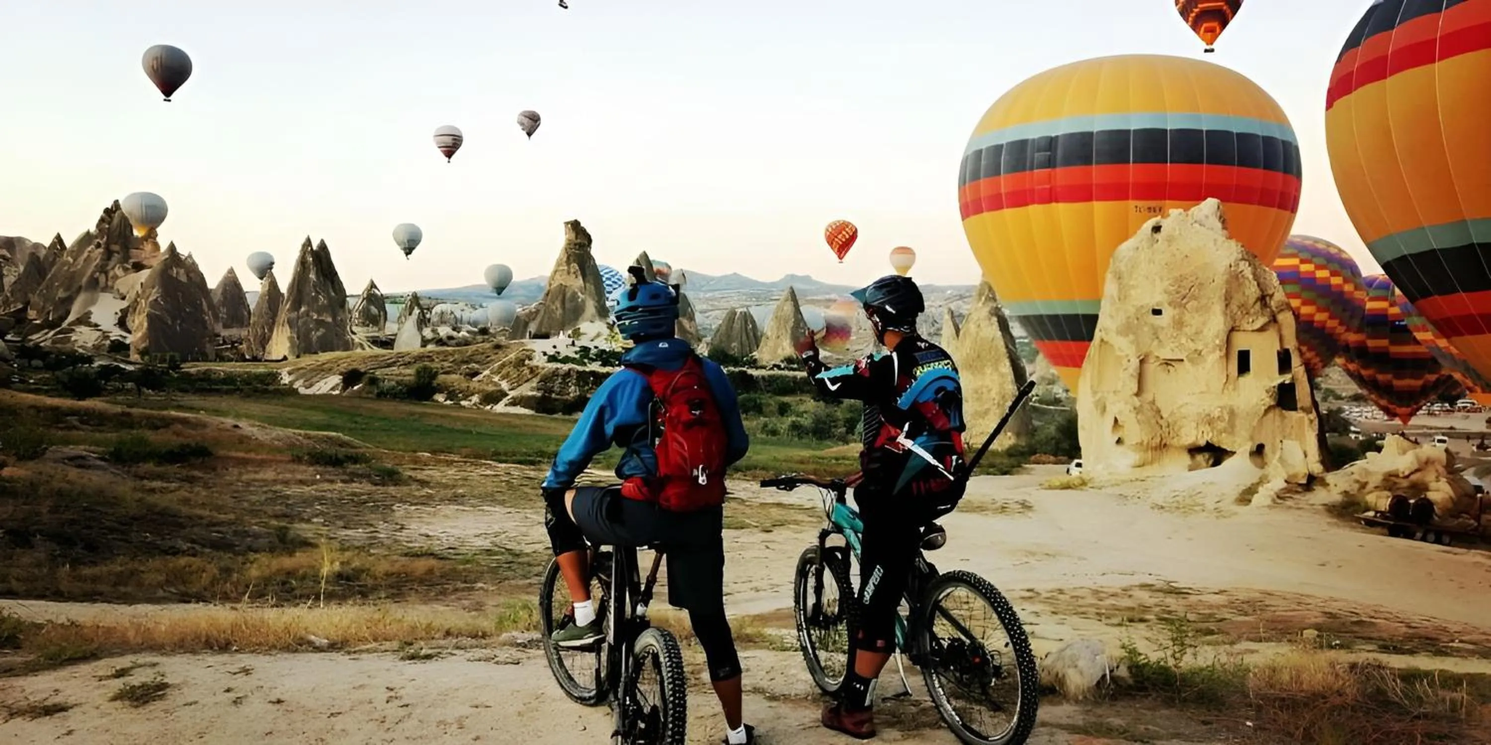 Cycling in Seki Cave Hotel