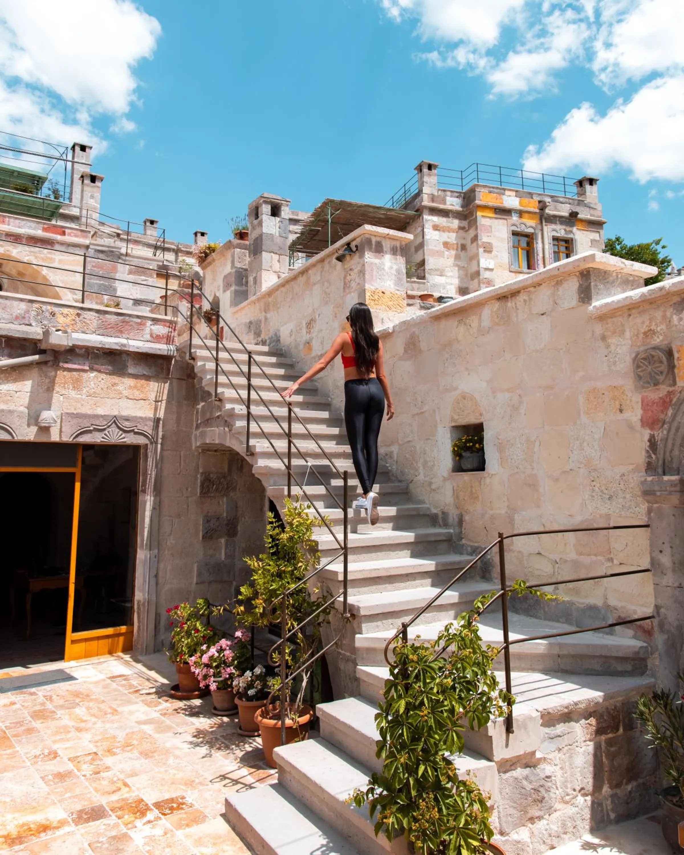 Property building in Seki Cave Hotel