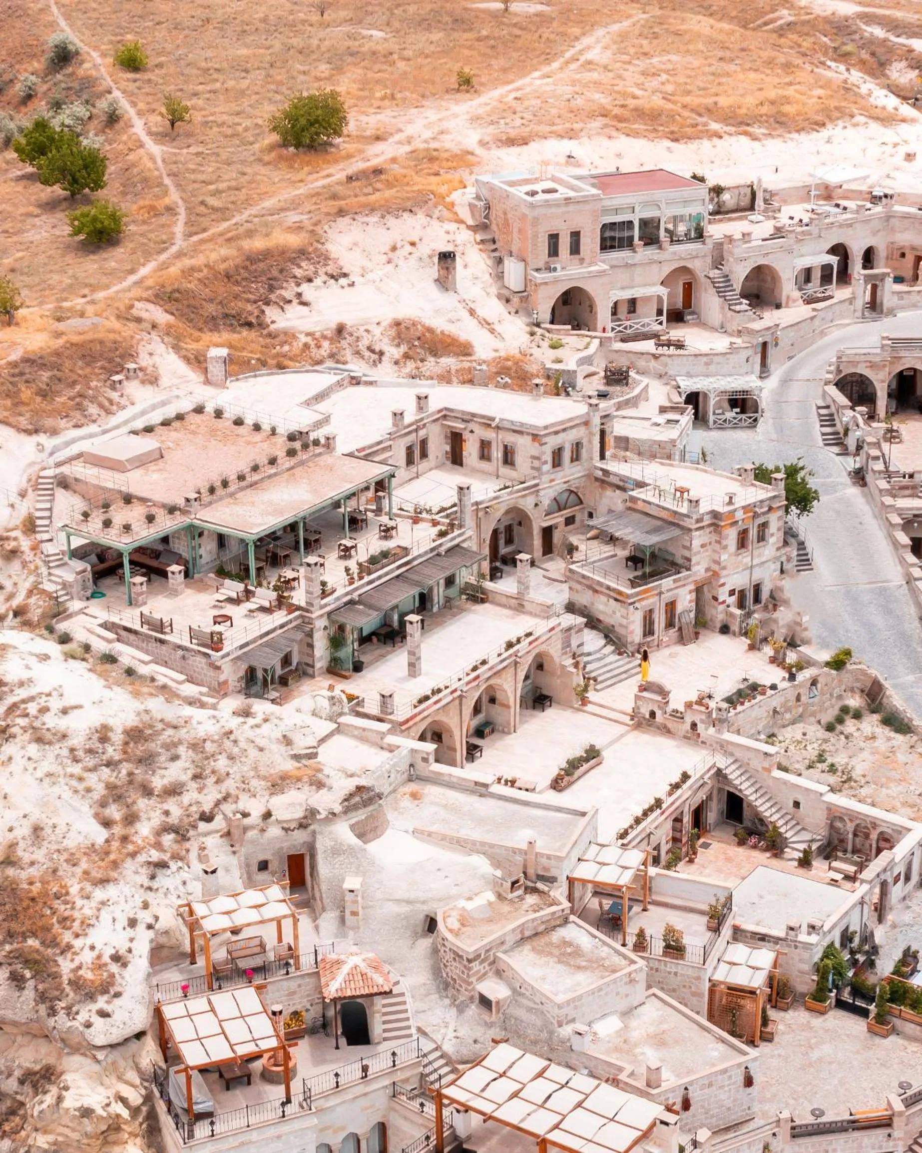 Property building in Seki Cave Hotel