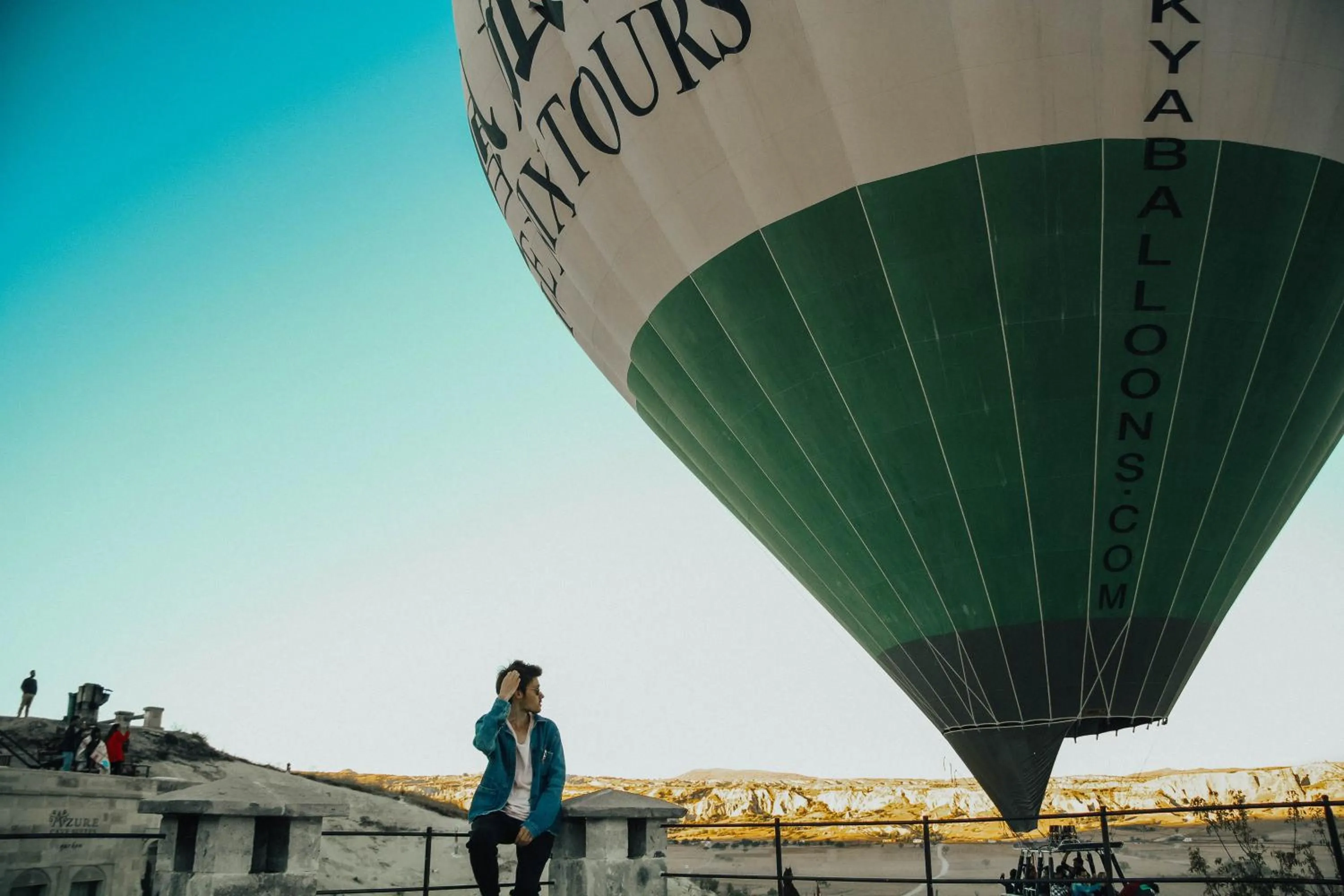 People in Seki Cave Hotel