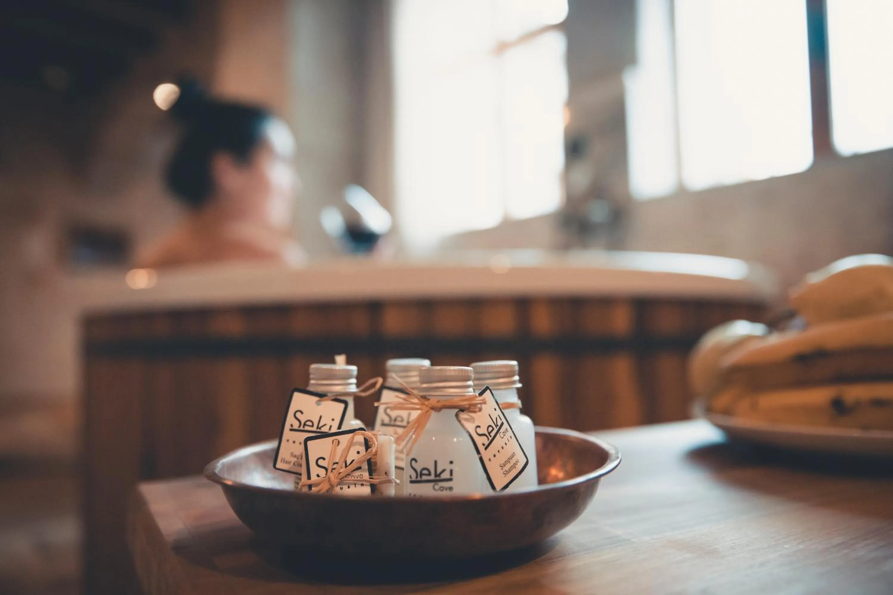 Hot Tub in Seki Cave Hotel