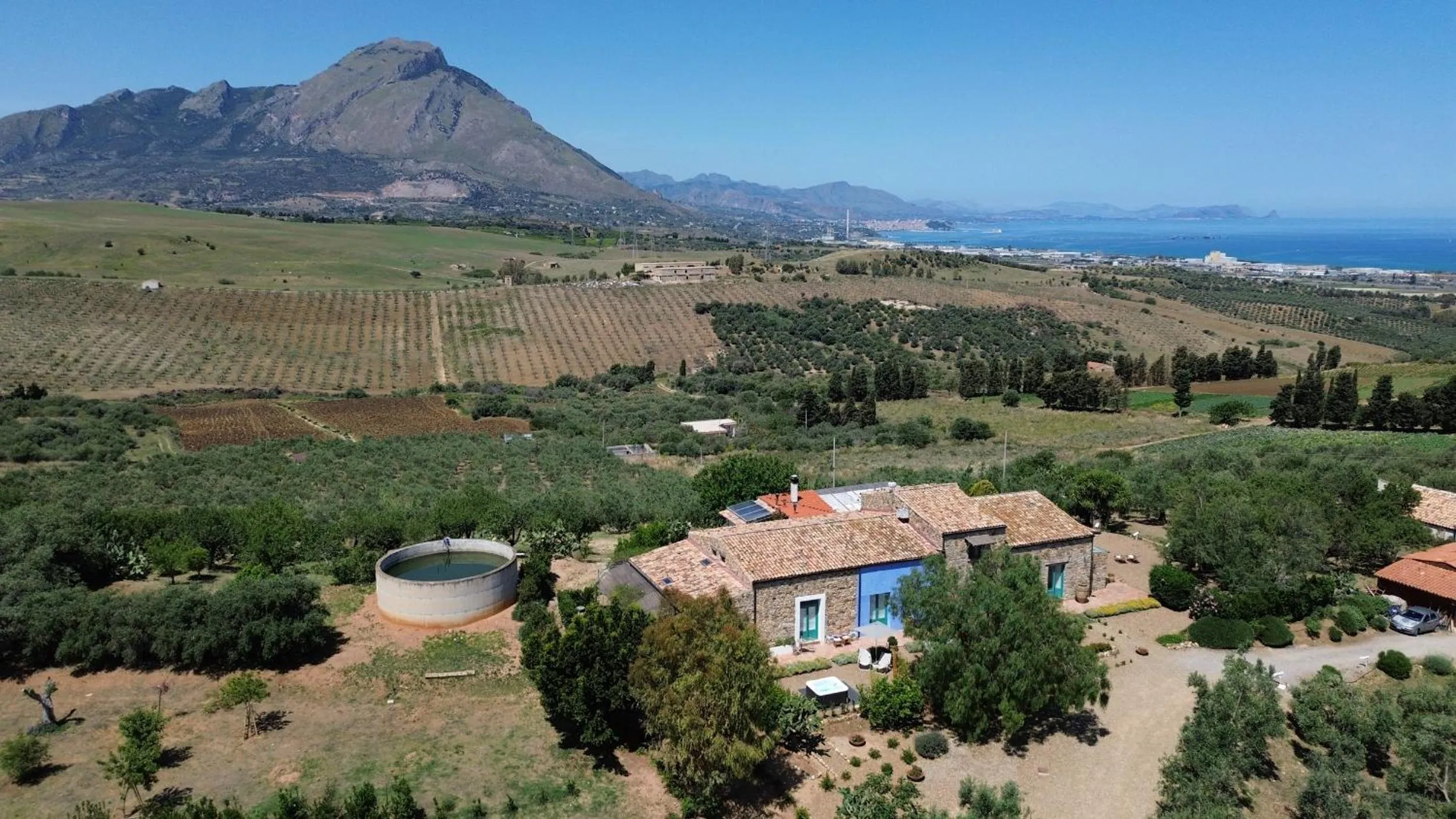 Bird's eye view in Terre Di Himera