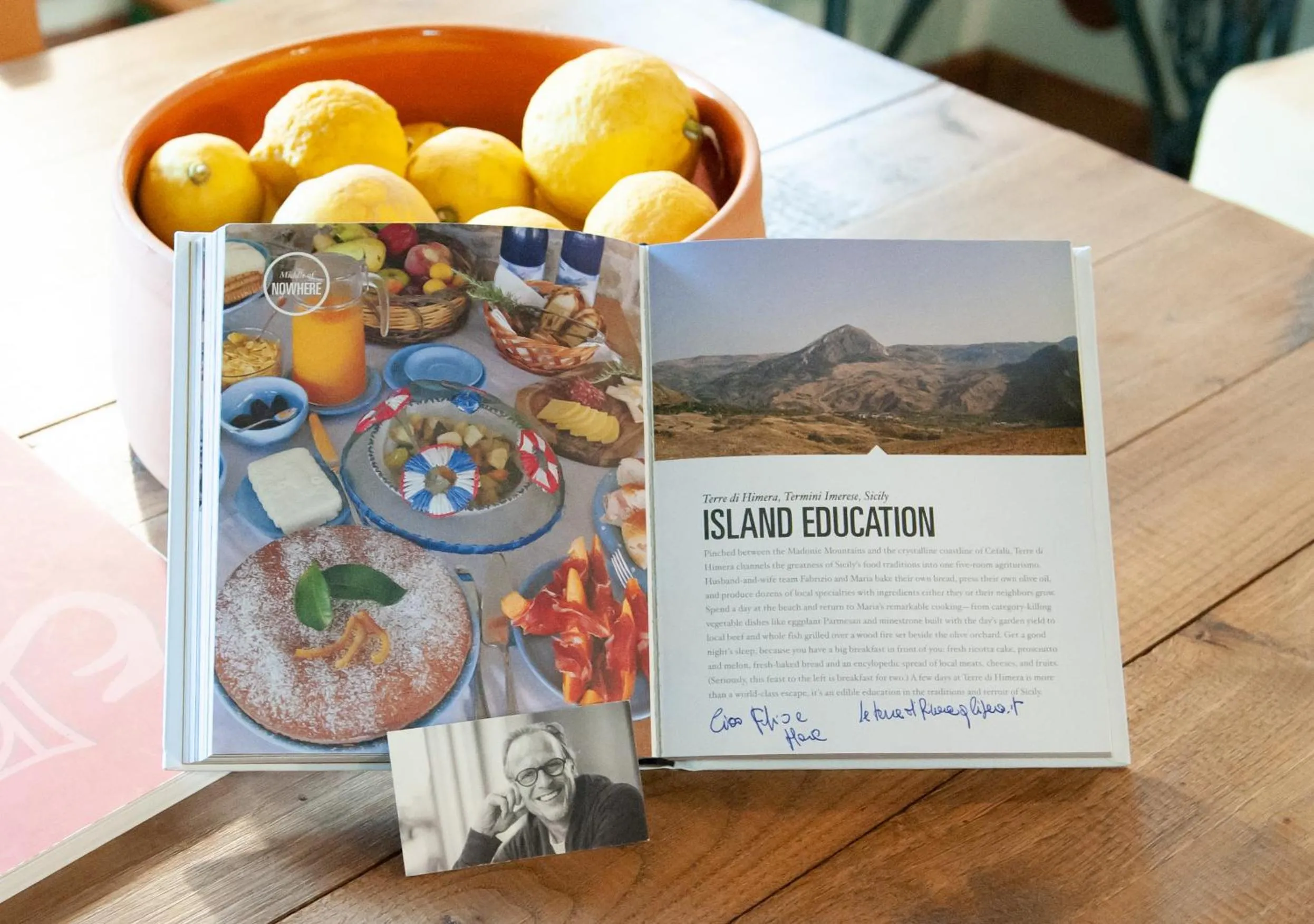 Food close-up in Terre Di Himera