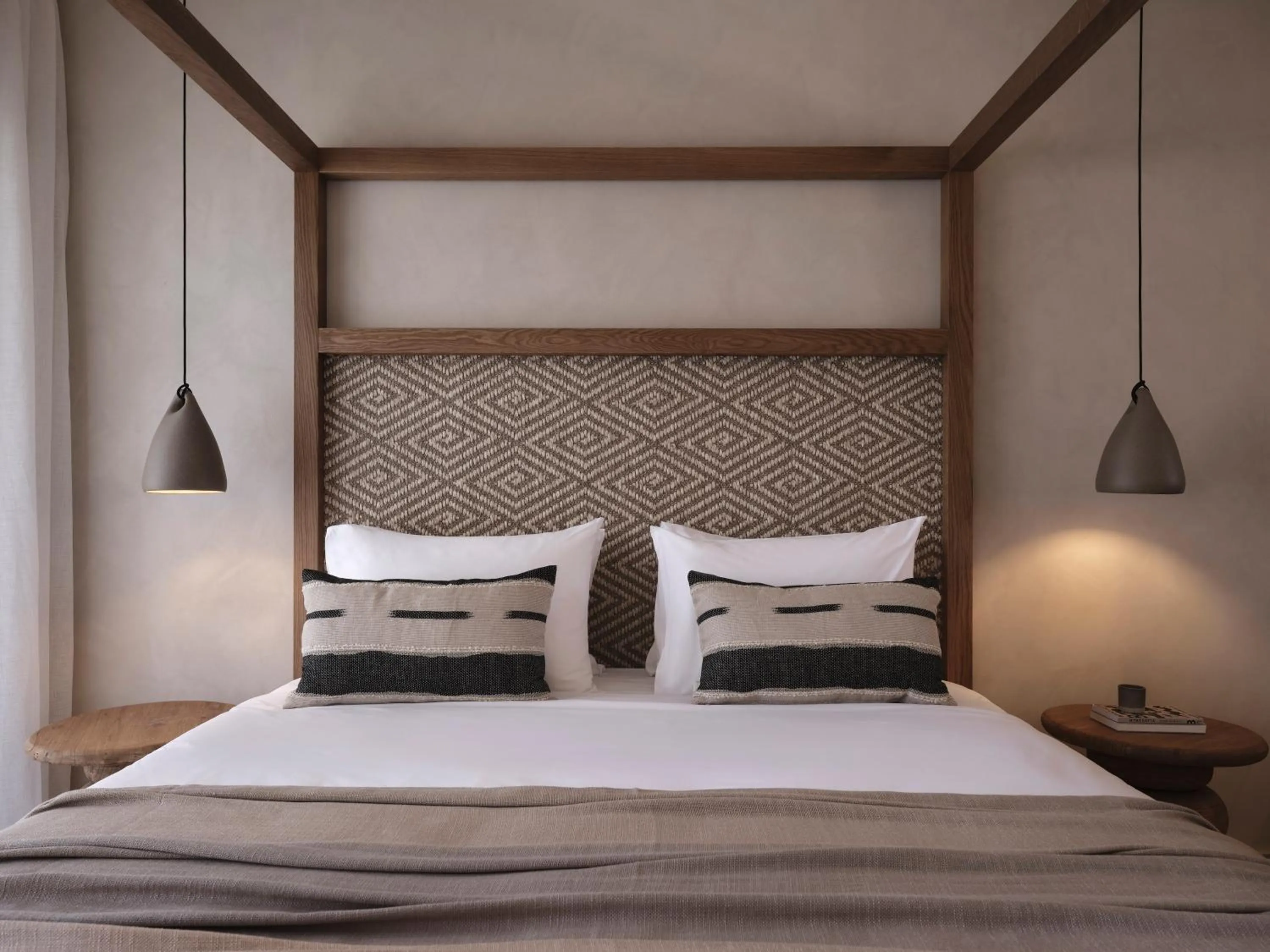 Bed in Stella Blue Seaside Resort