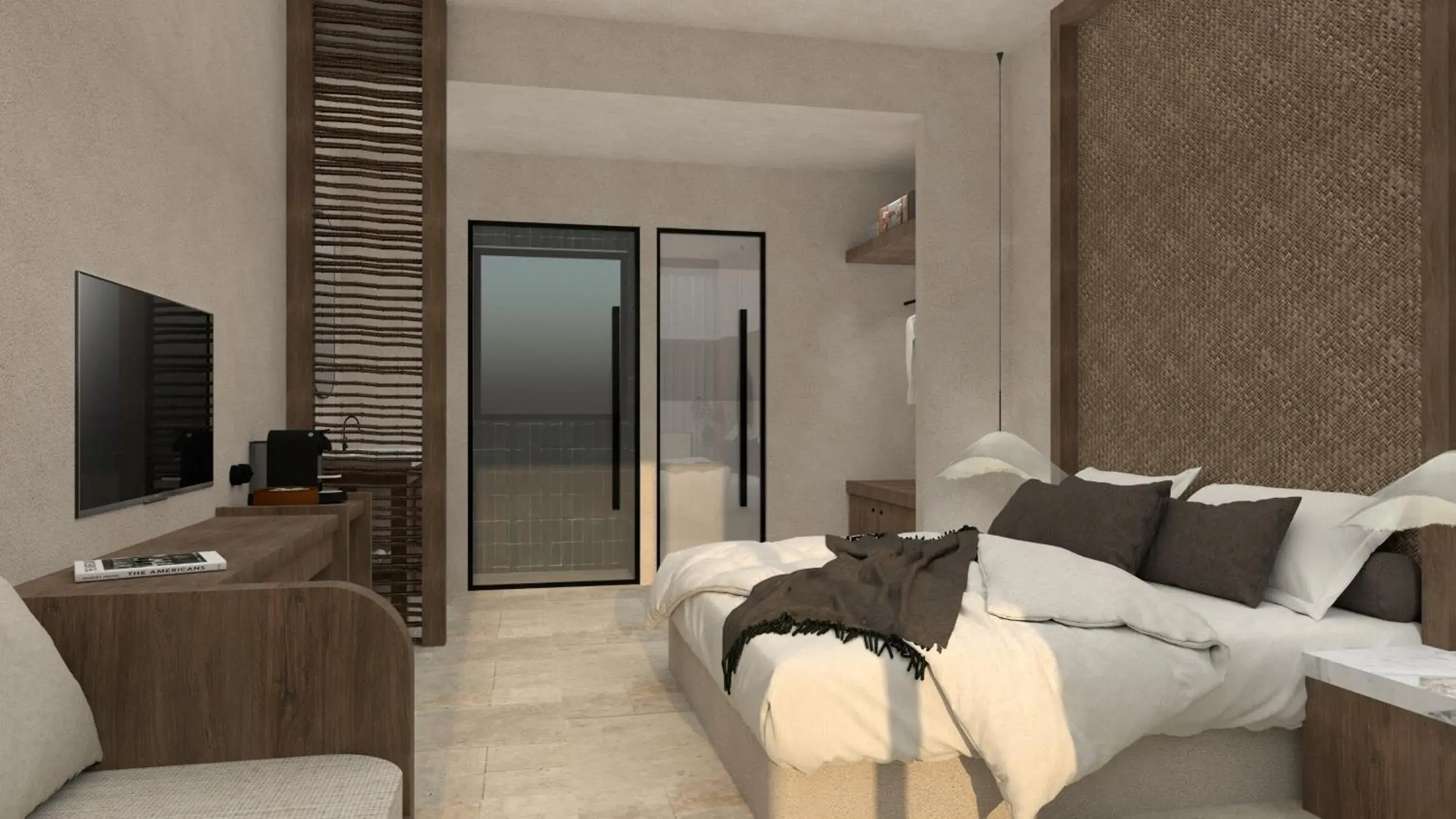 Bed in Stella Blue Seaside Resort Bed in Stella Blue Seaside Resort