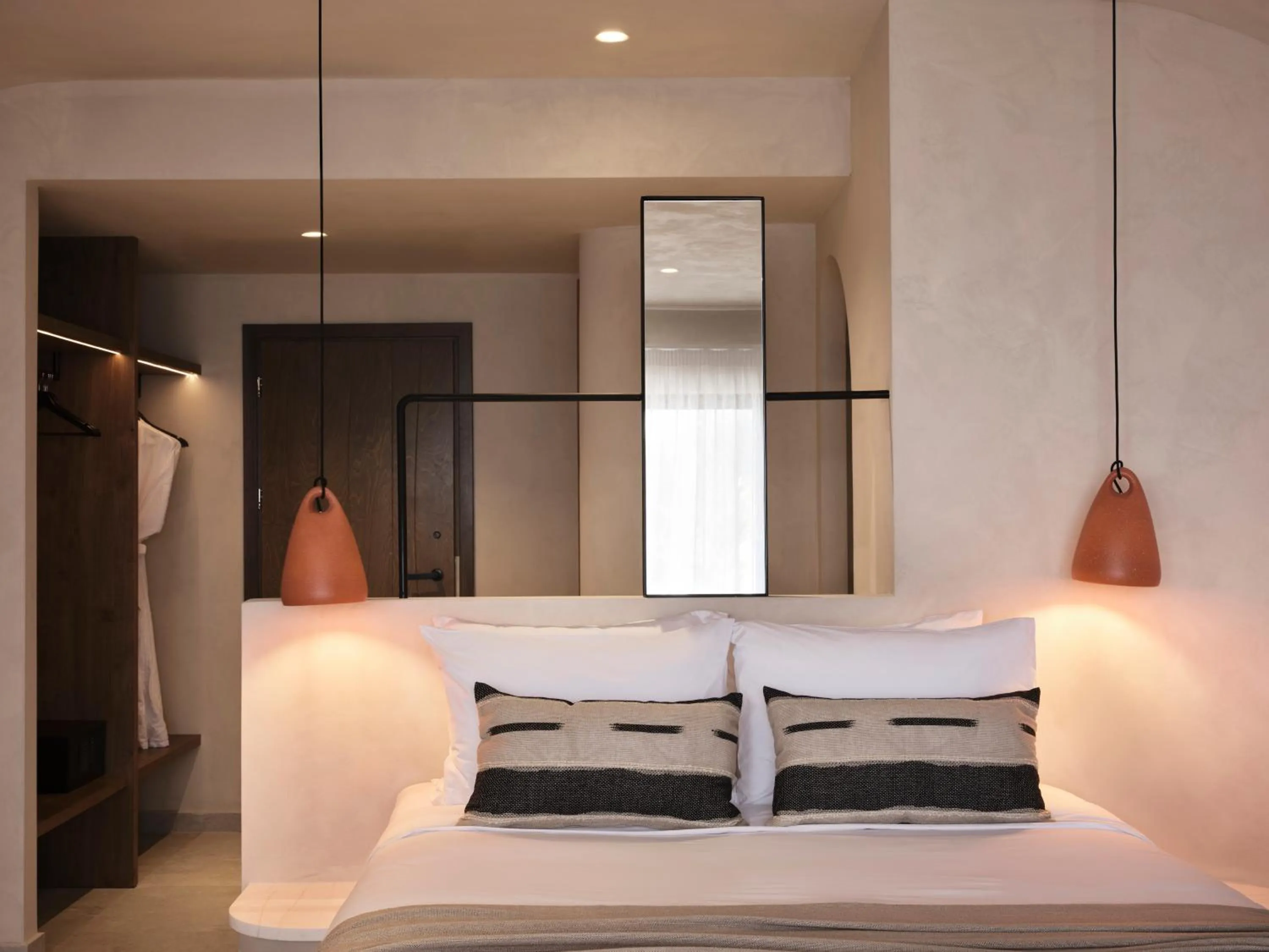 Bed in Stella Blue Seaside Resort