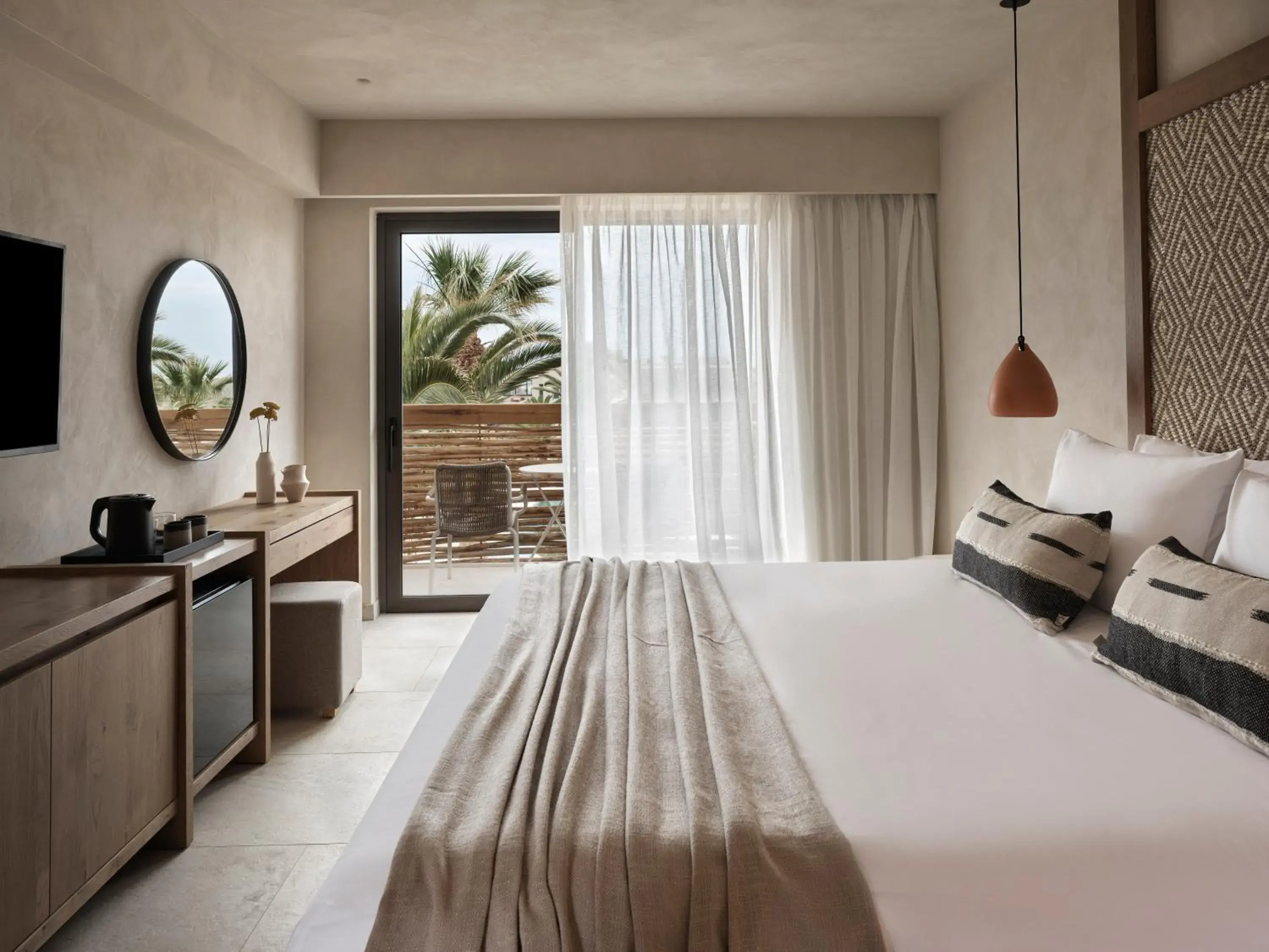 Bed in Stella Blue Seaside Resort Bed in Stella Blue Seaside Resort