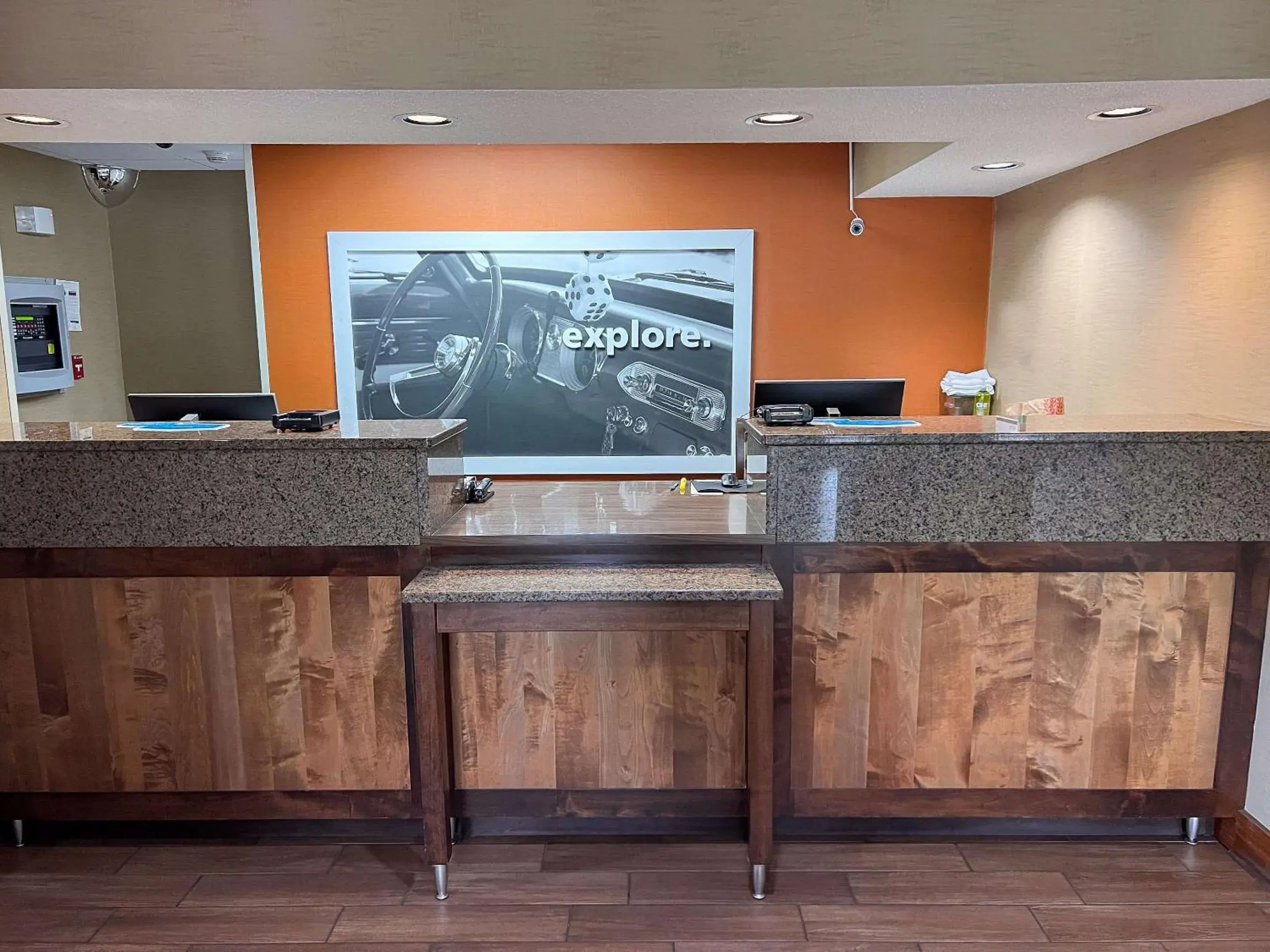 Lobby or reception in Cherokee Inn Lobby or reception in Cherokee Inn