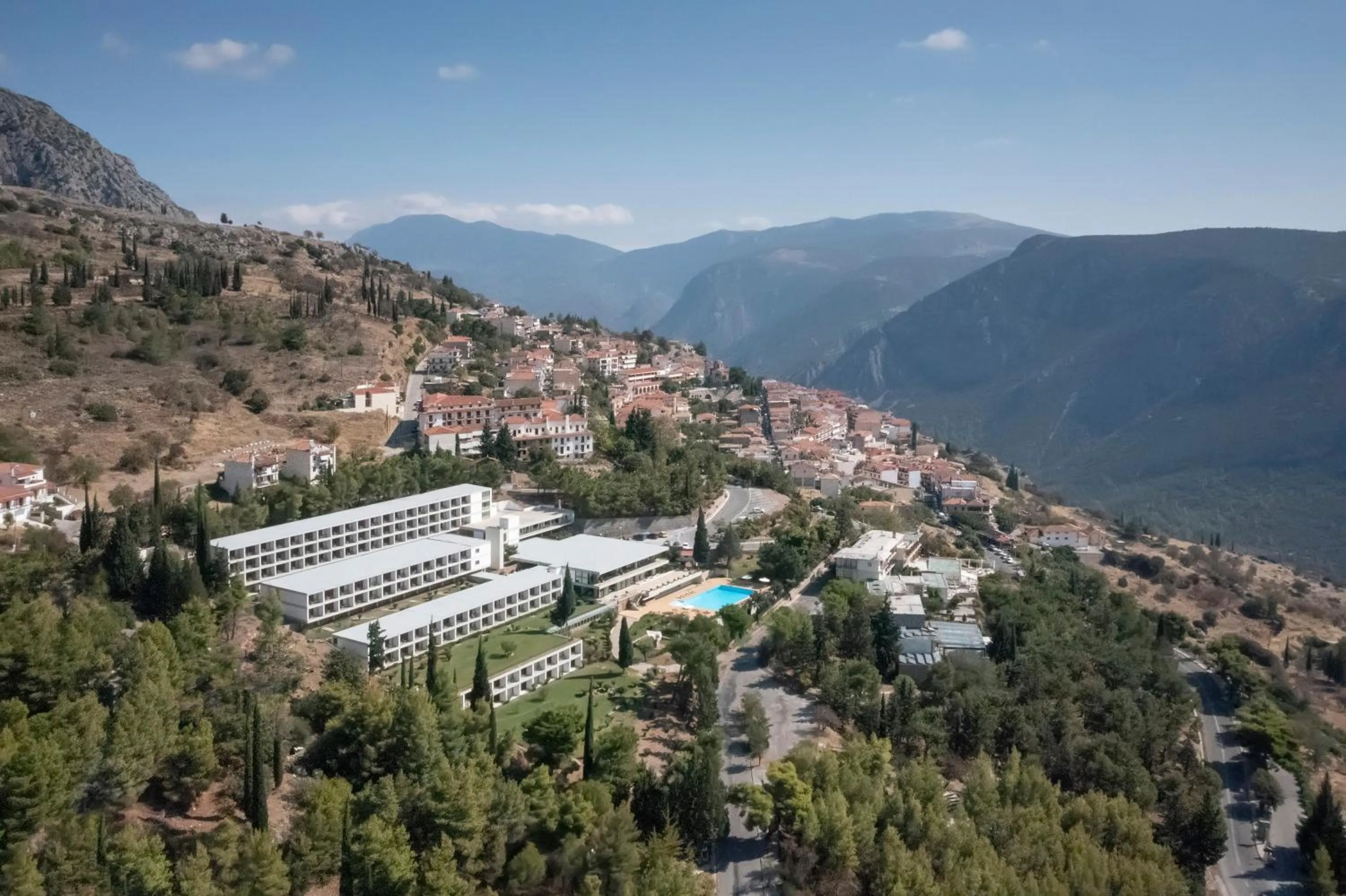 Property building in Amalia Hotel Delphi