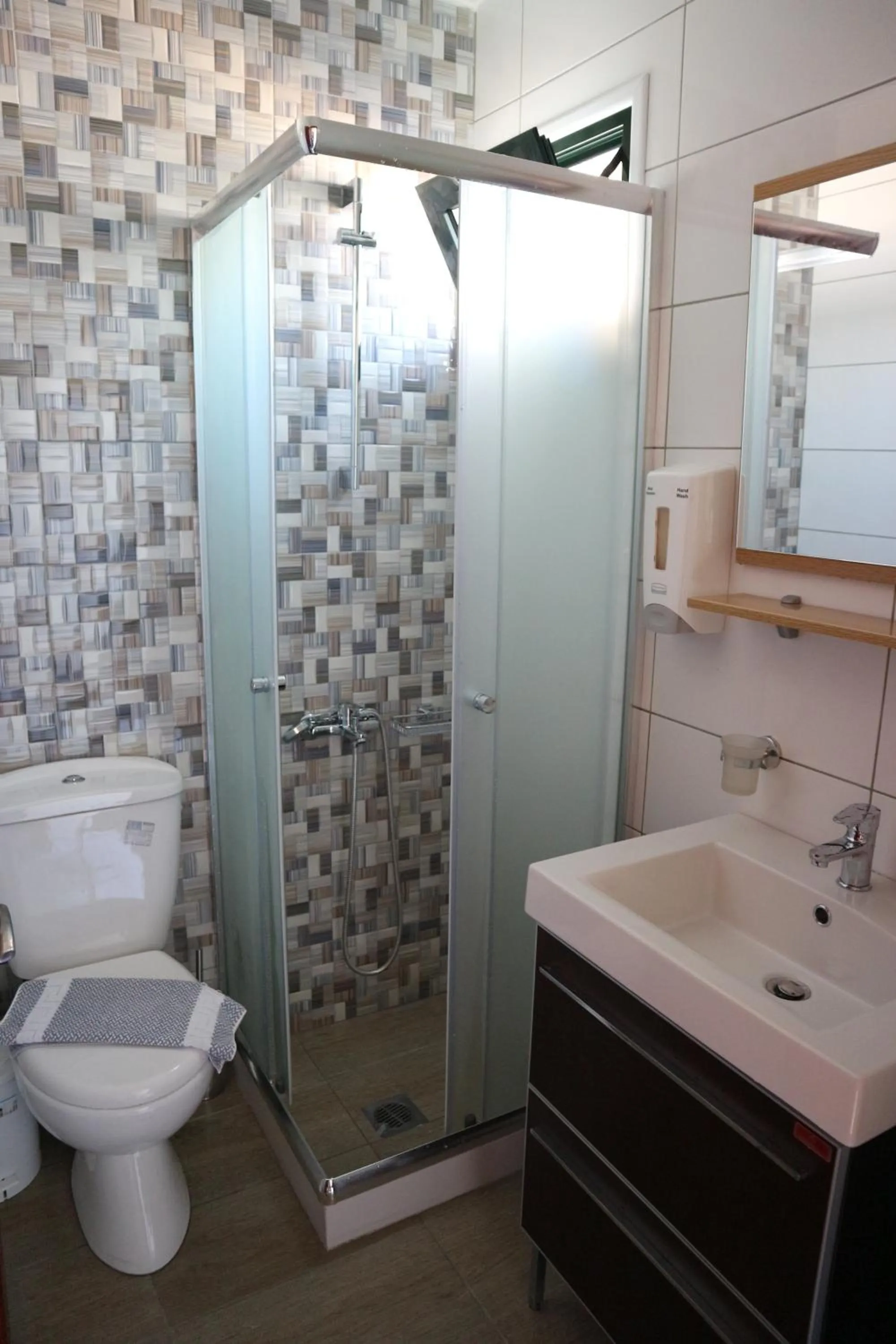 Shower in Diogenis Blue Palace