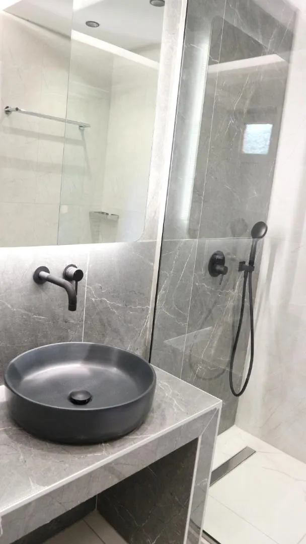 Shower in Diogenis Blue Palace