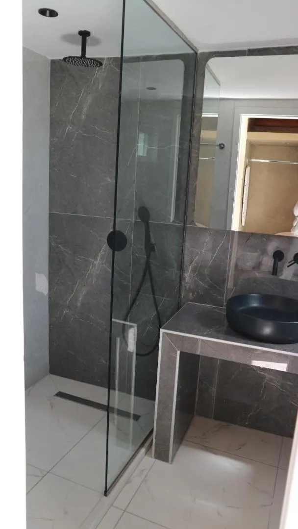 Shower in Diogenis Blue Palace