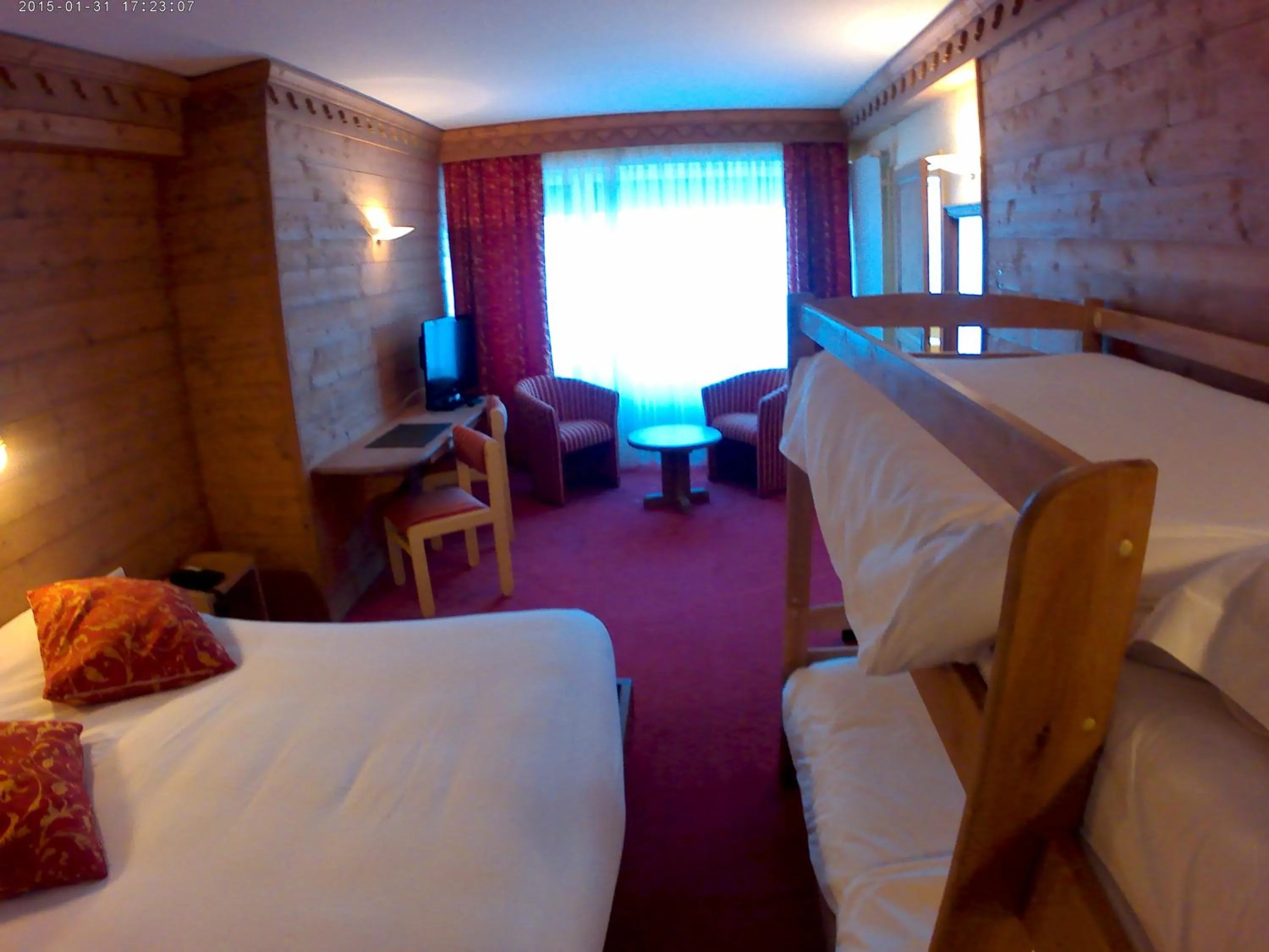 Photo of the whole room, Bed in Hotel le Chalet