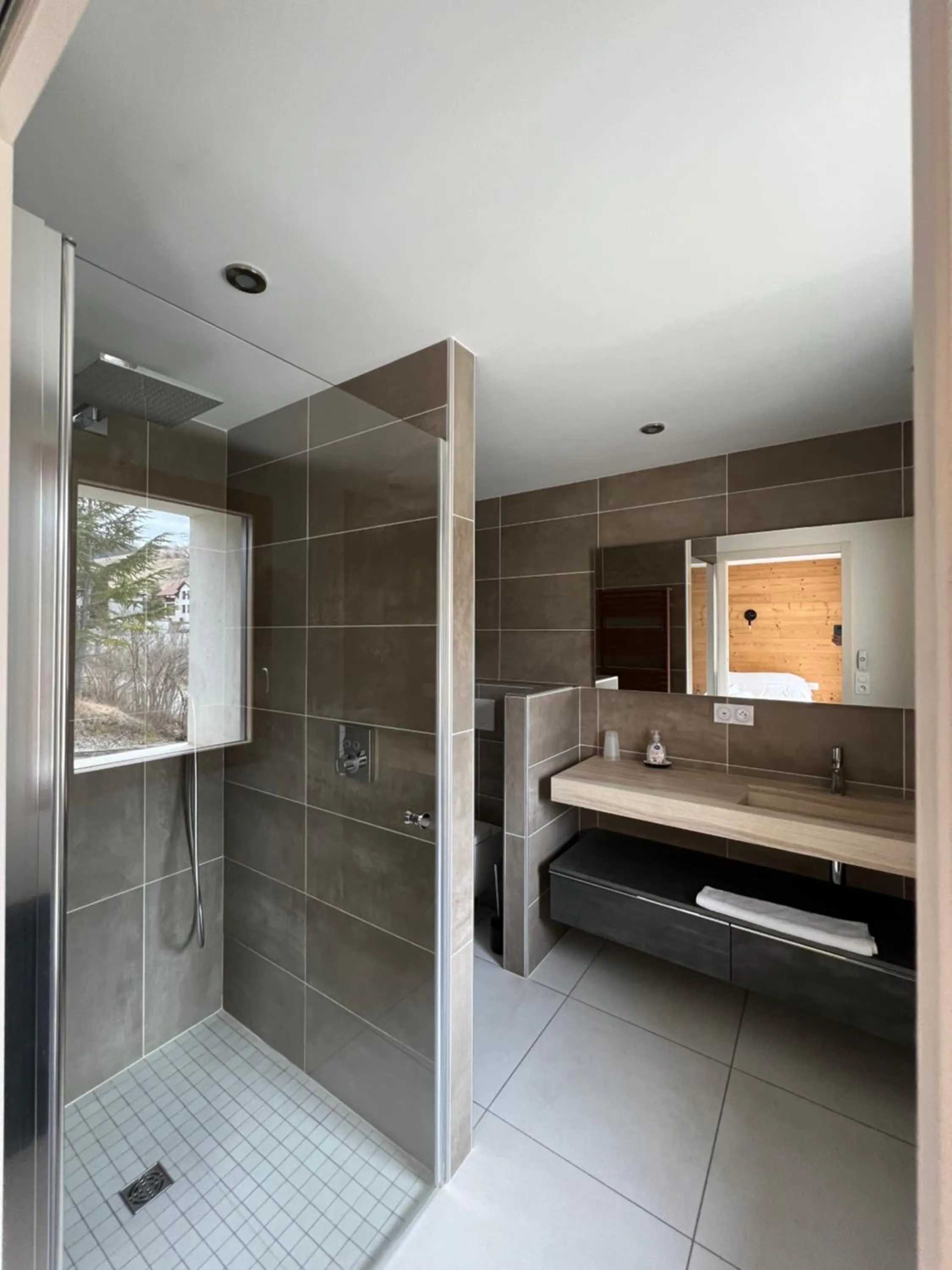 Bathroom in Hotel le Chalet