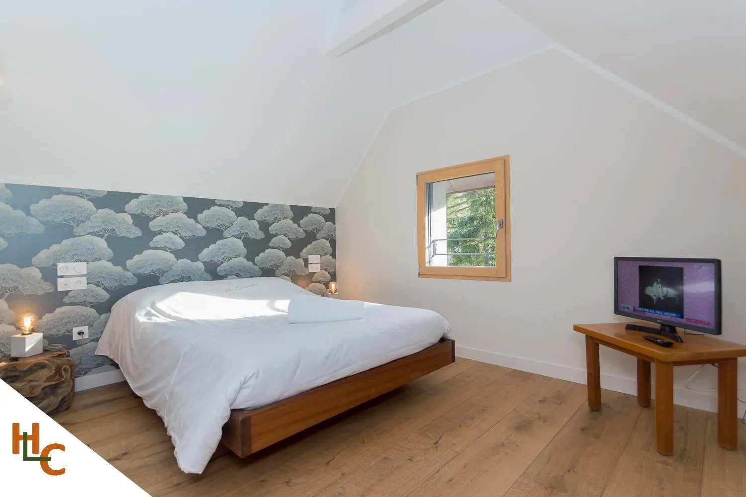 Bedroom, Bed in Hotel le Chalet